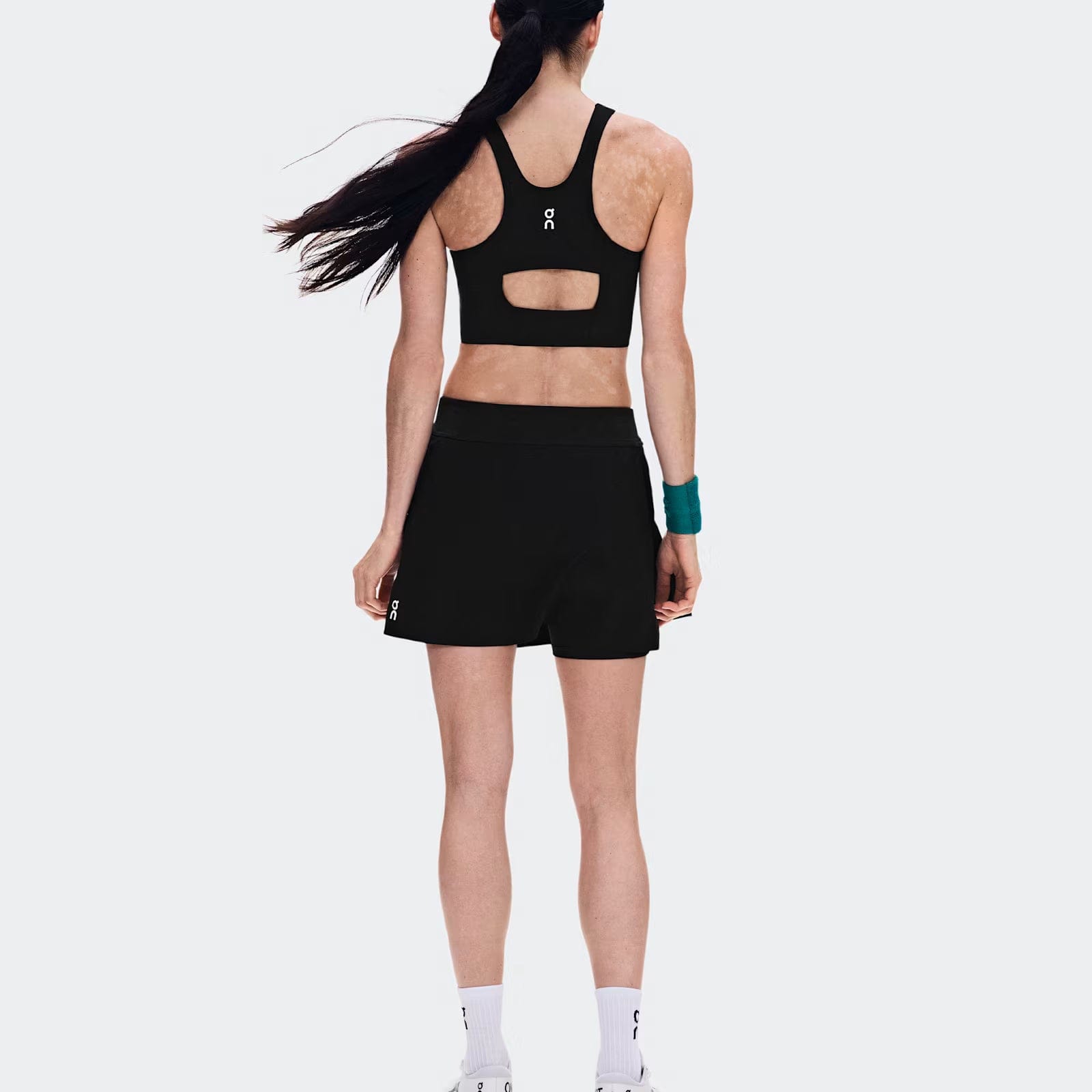 On Running On Court Skirt Split Black (Women'S)