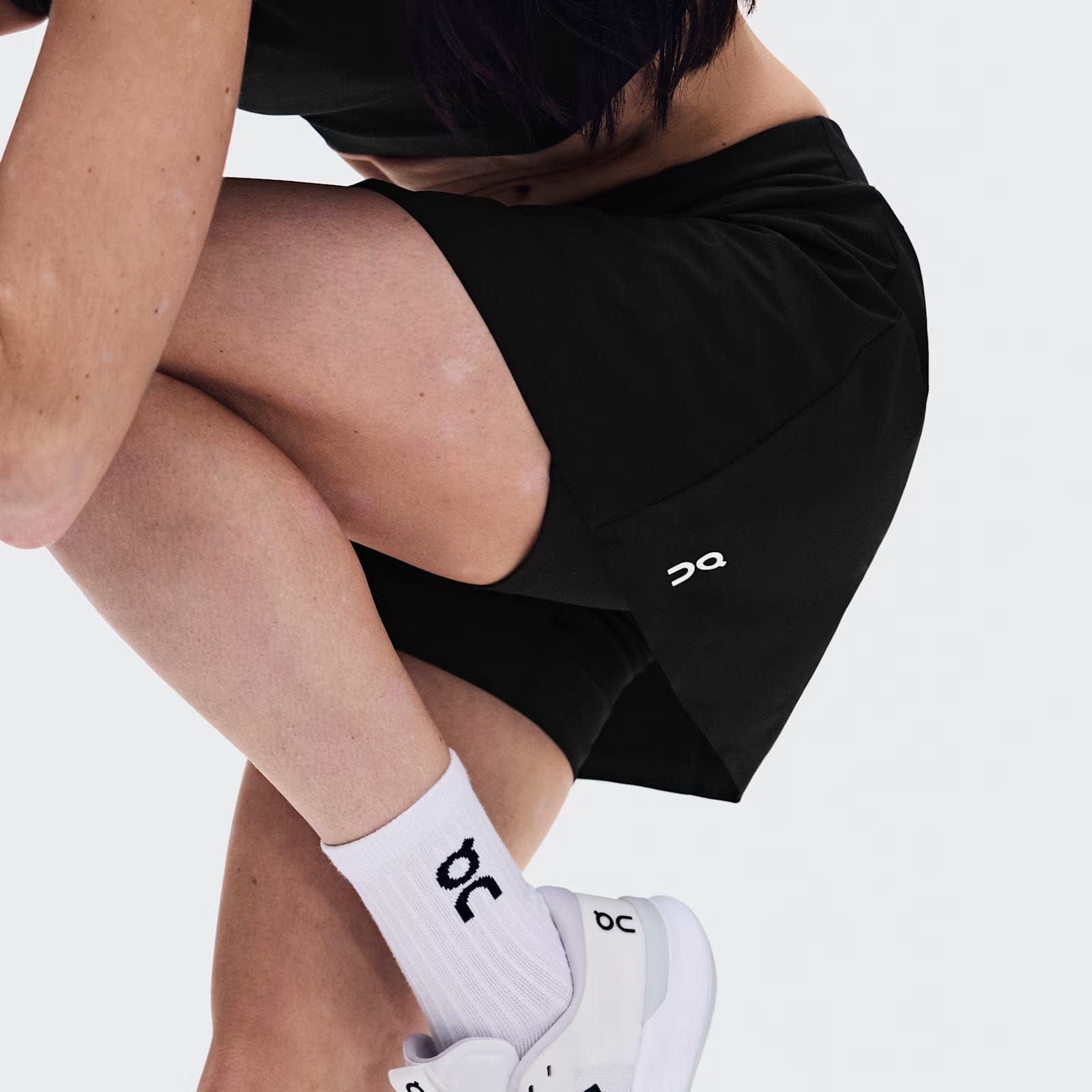 On Running On Court Skirt Split Black (Women'S)