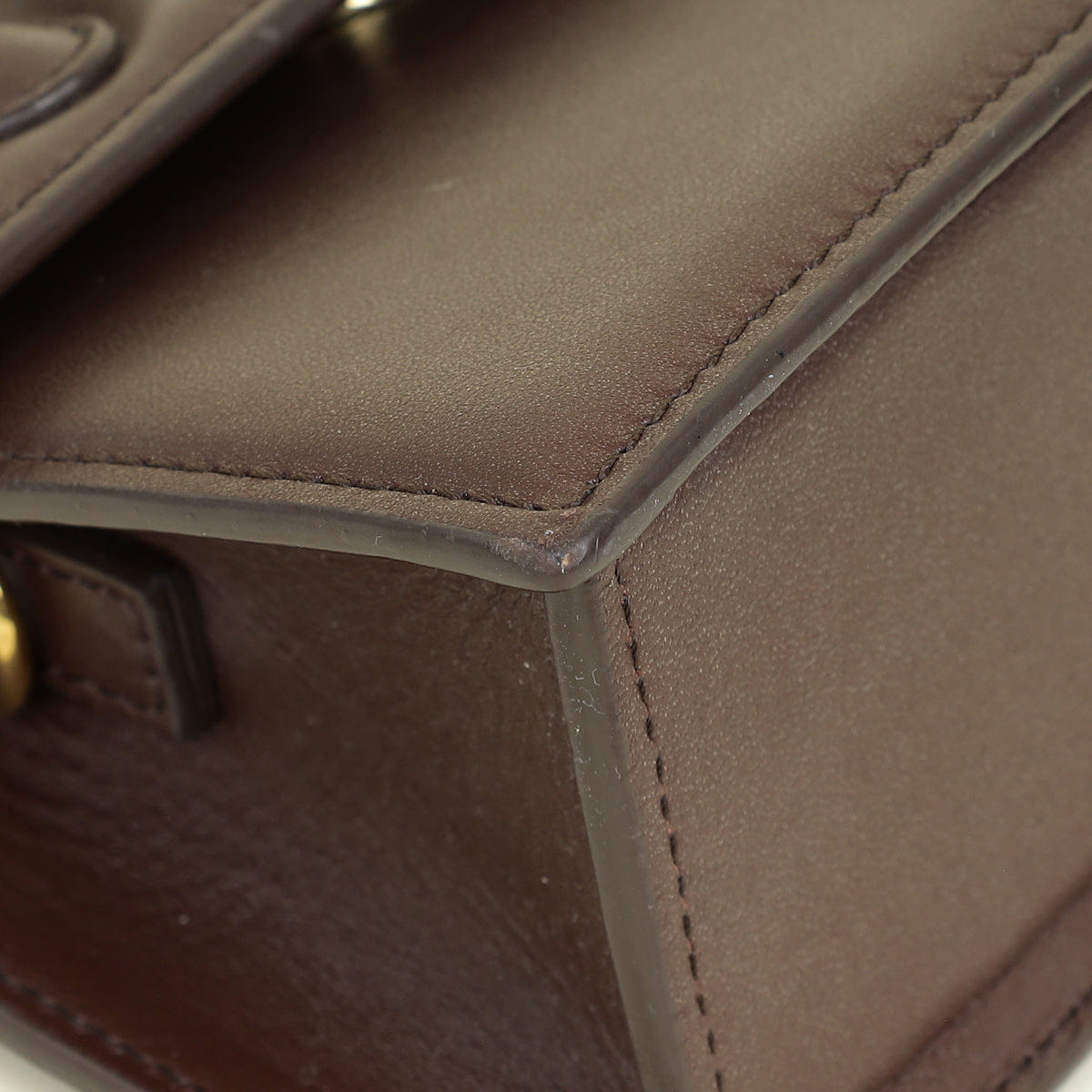 Jacquemus Chocolate Le Chiquito Noeud Bag