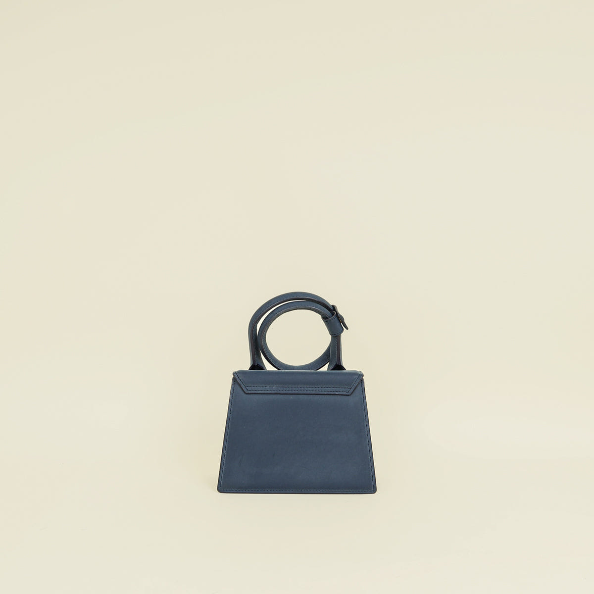 Jacquemus Navy Blue Le Chiquito Noeud Bag