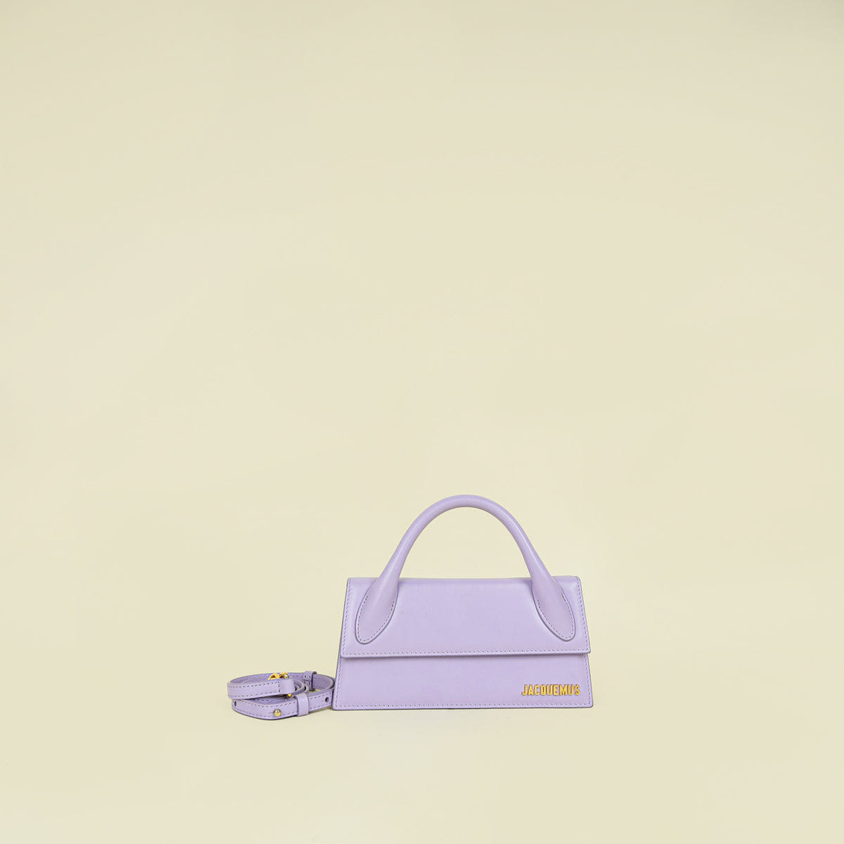 Jacquemus Purple Le Chiquito Long Top - Handle Bag