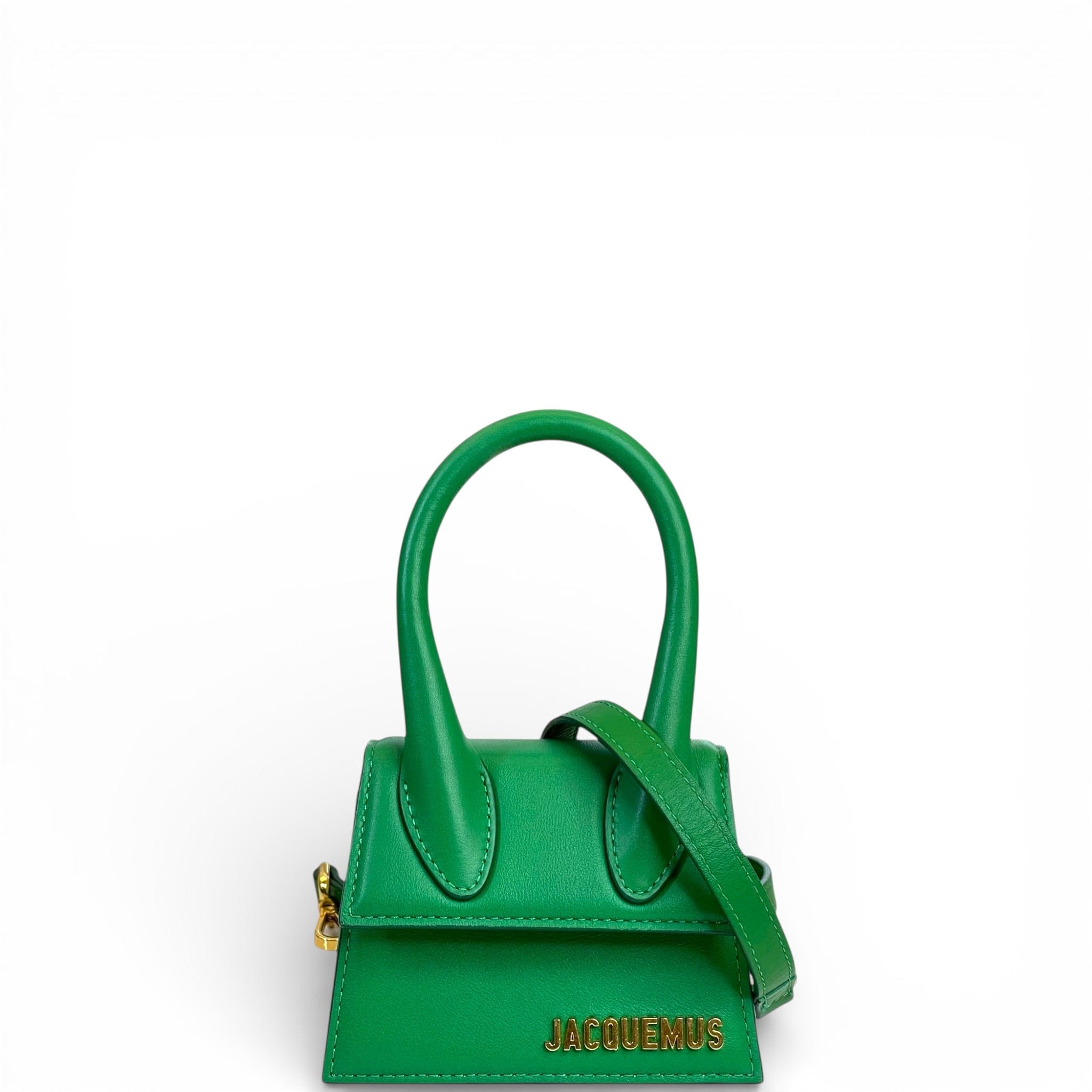 Jacquemus Le Chiquito Bag Green Leather