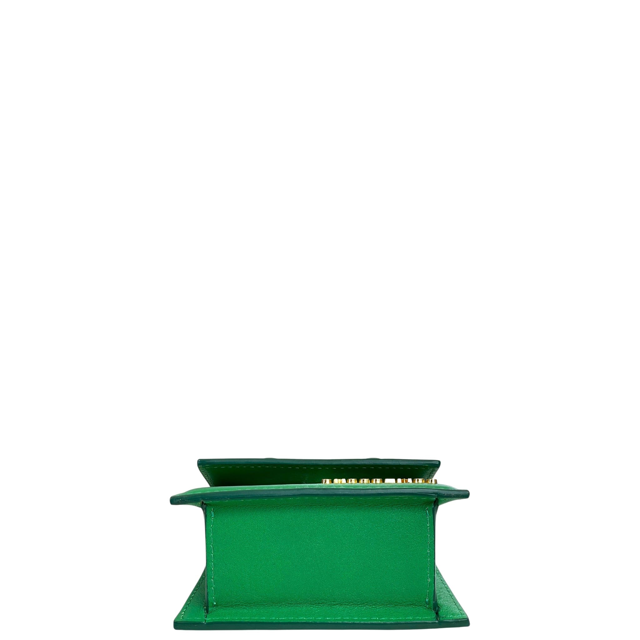 Jacquemus Le Chiquito Bag Green Leather