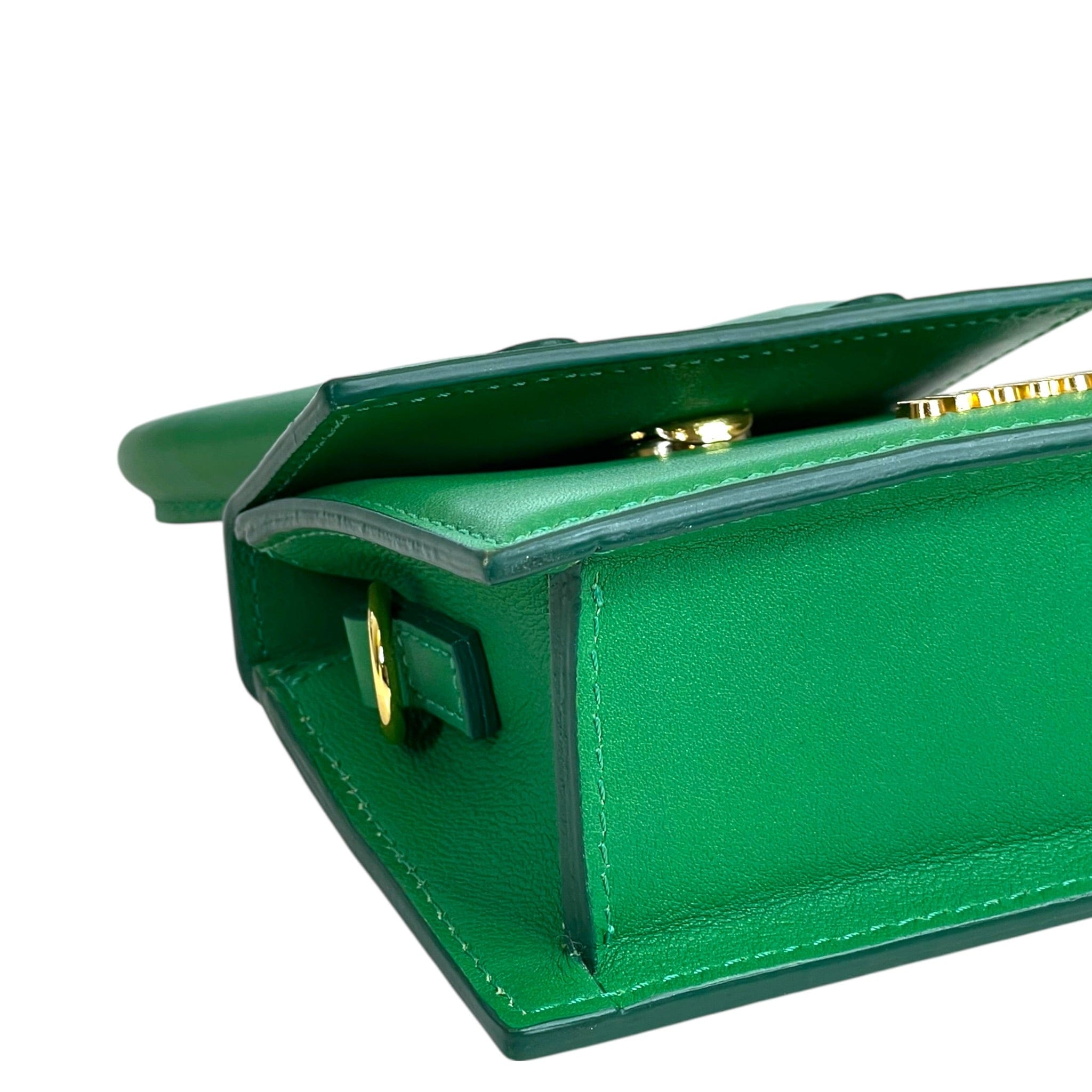 Jacquemus Le Chiquito Bag Green Leather