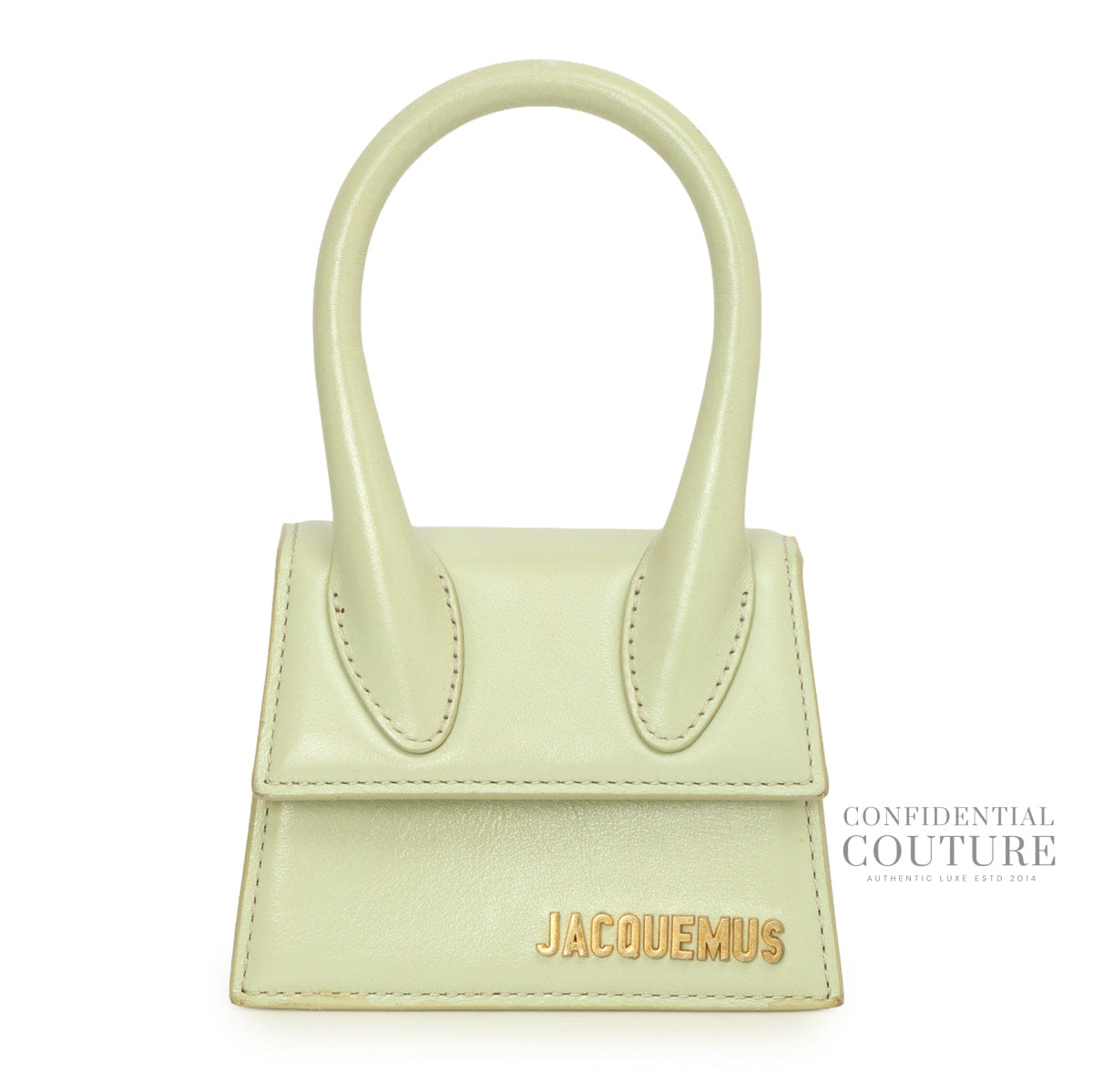 Jacquemus Le Chiquito Mini In Mint Green
