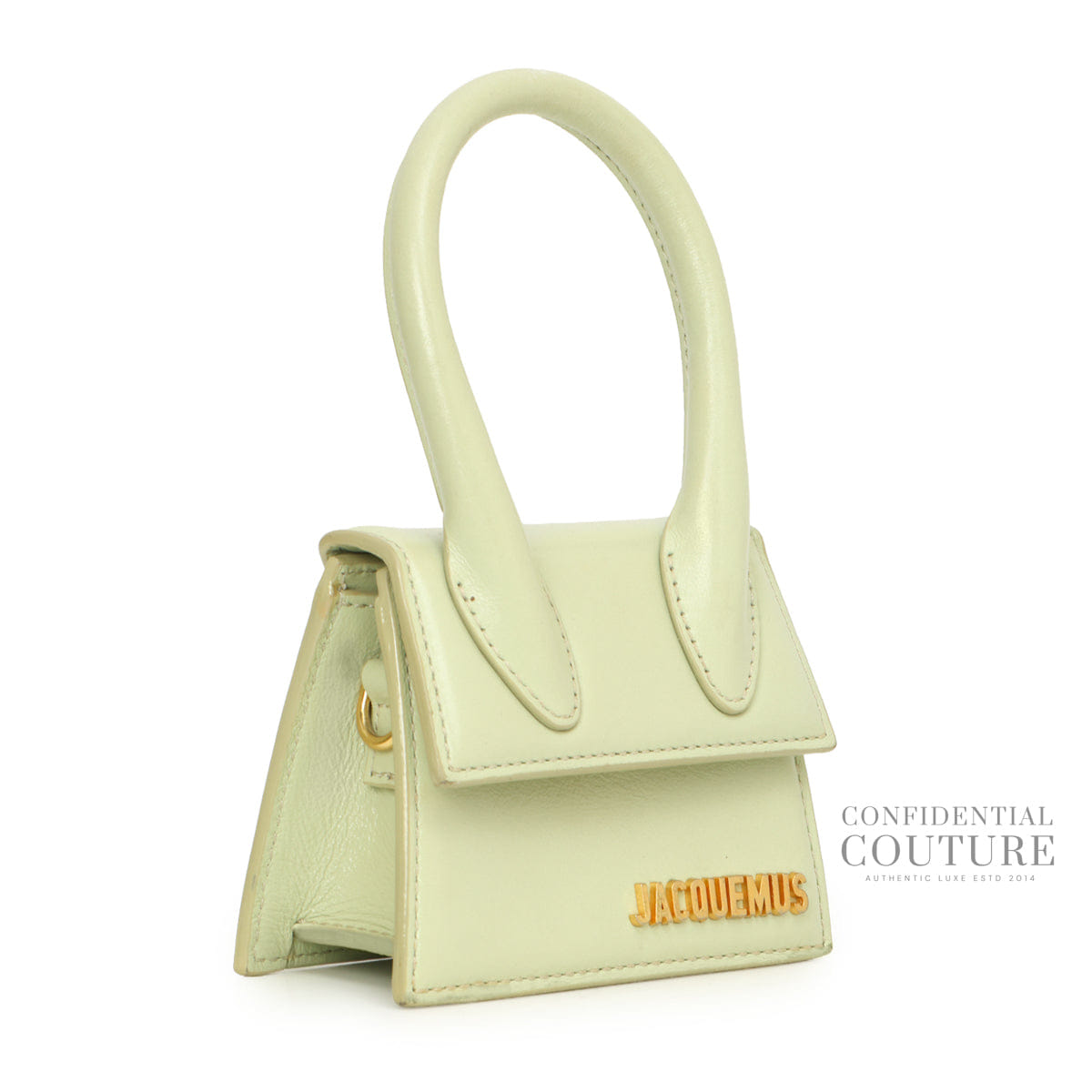 Jacquemus Le Chiquito Mini In Mint Green