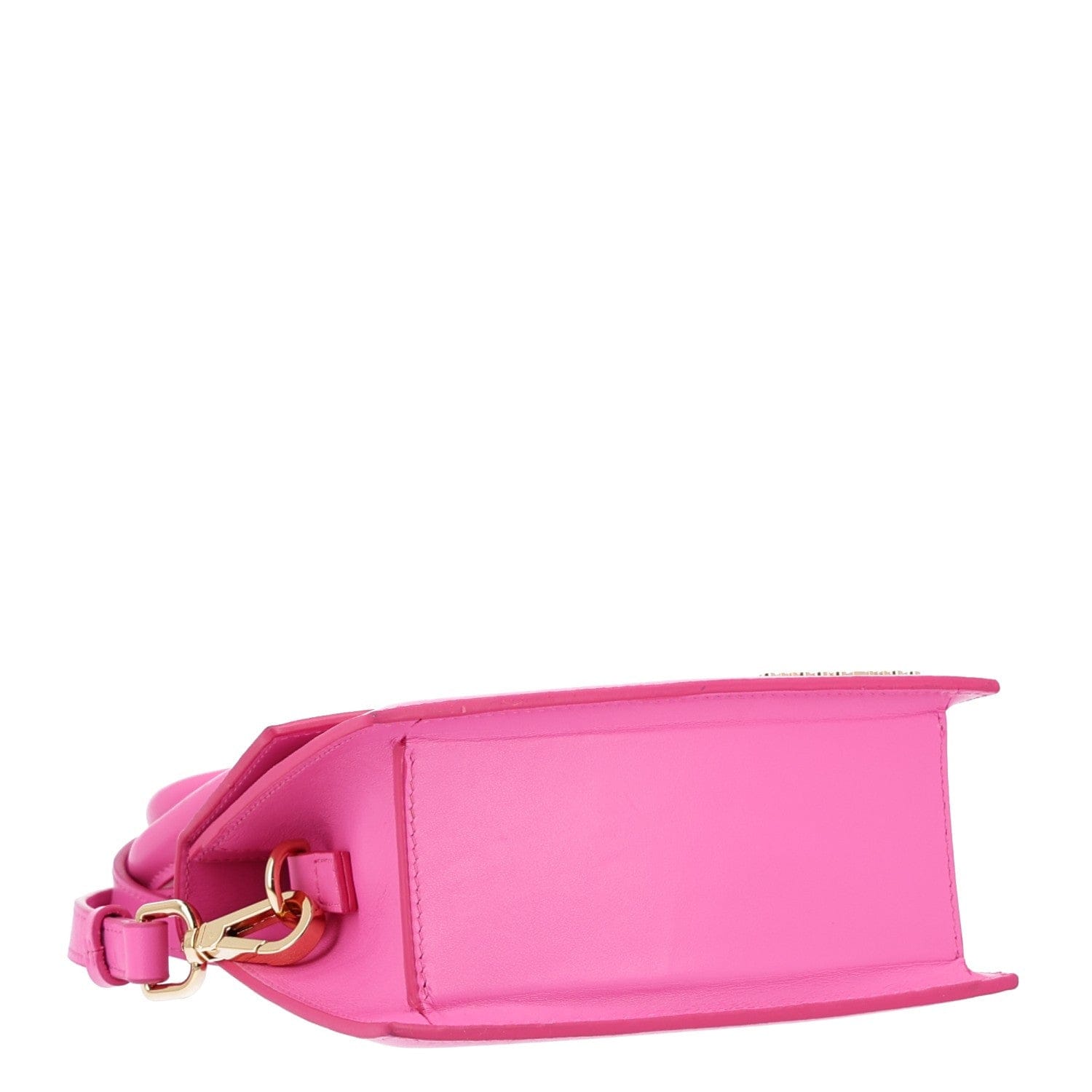 Jacquemus Calfskin Le Chiquito Noeud Dark Pink Dark Pink