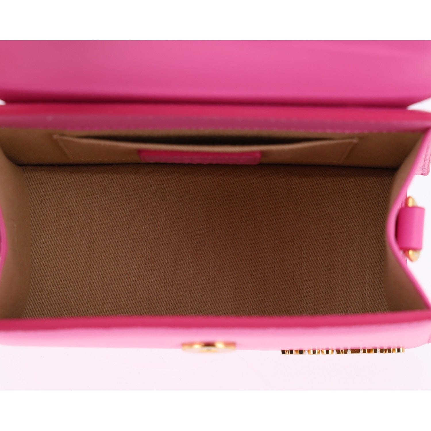 Jacquemus Calfskin Le Chiquito Noeud Dark Pink Dark Pink