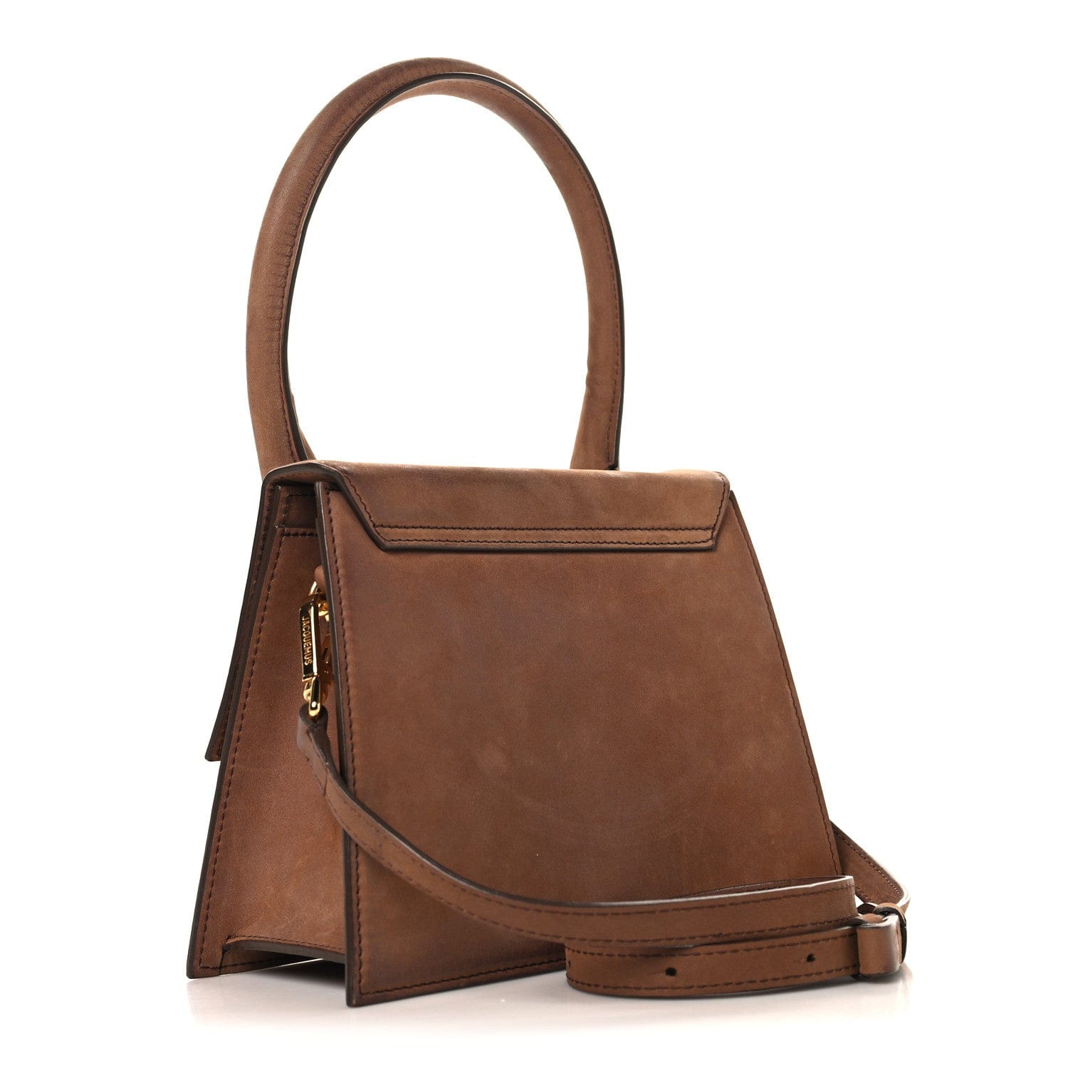 Jacquemus Suede Le Grand Chiquito Brown