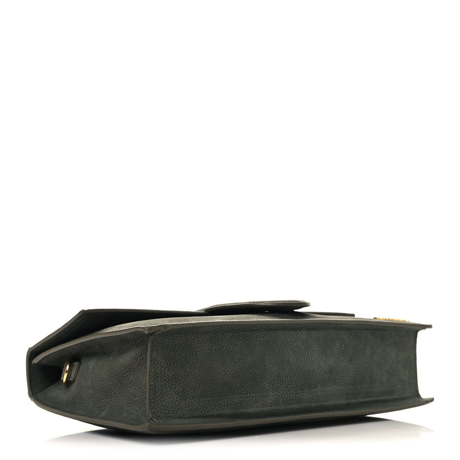 Jacquemus Nubuck Le Bambinou Dark Green