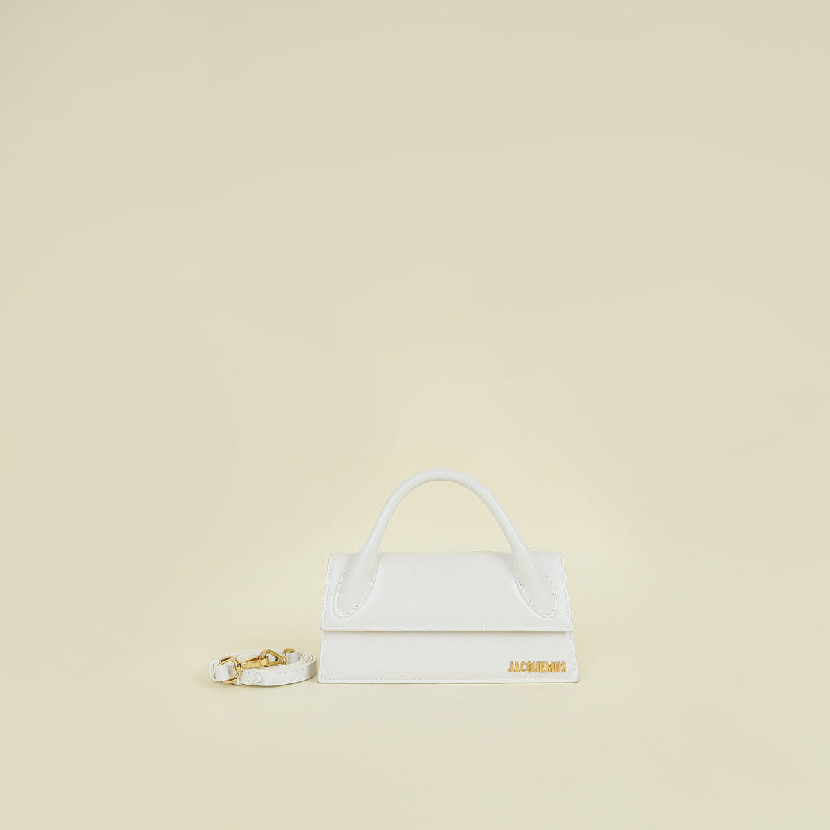 Jacquemus White The Long Chiquito Bag