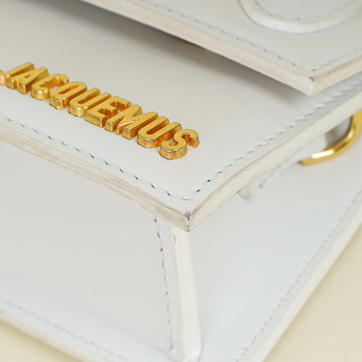 Jacquemus White The Long Chiquito Bag