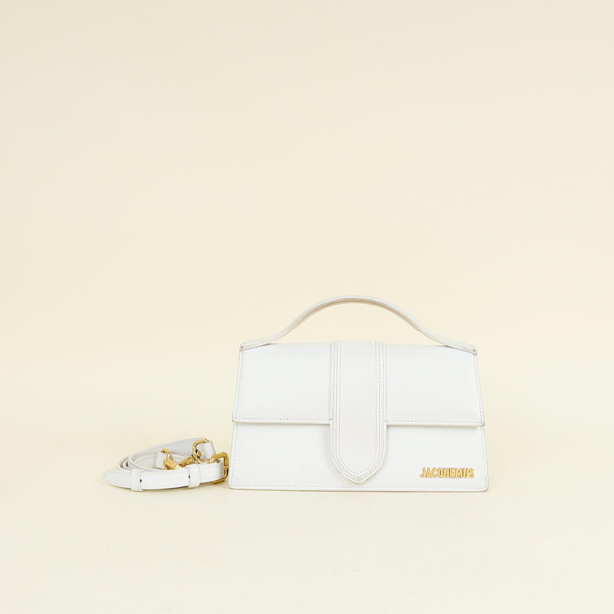 Jacquemus White Le Grand Bambino Bag