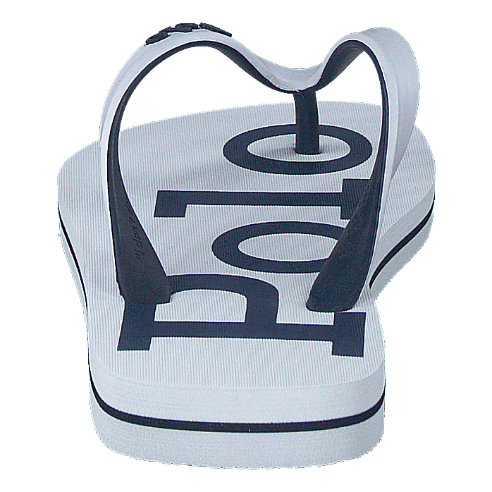 Polo Ralph Lauren Bolt Logo Flip - Flop White / Newport Navy