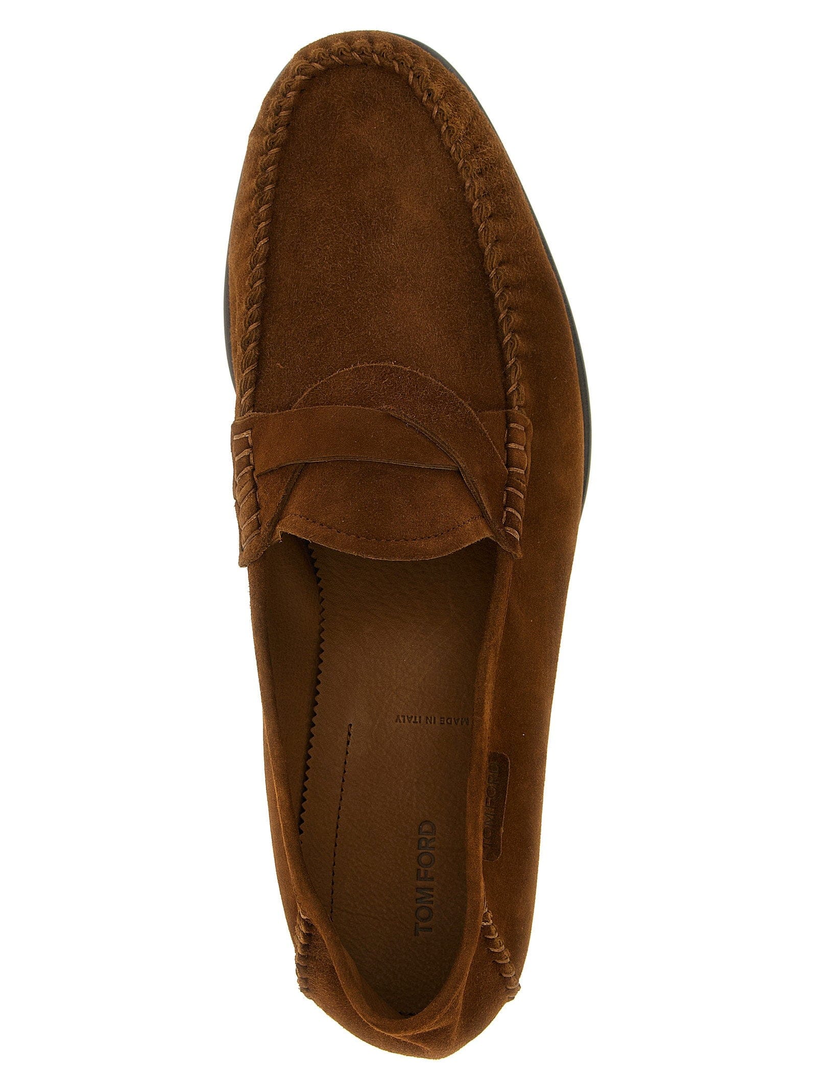 TOM FORD Ripley Loafer — Brown