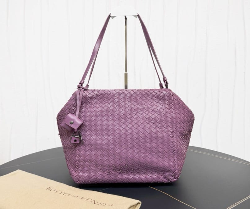Bottega Veneta BV purple tote shoulder bag 30 21743542