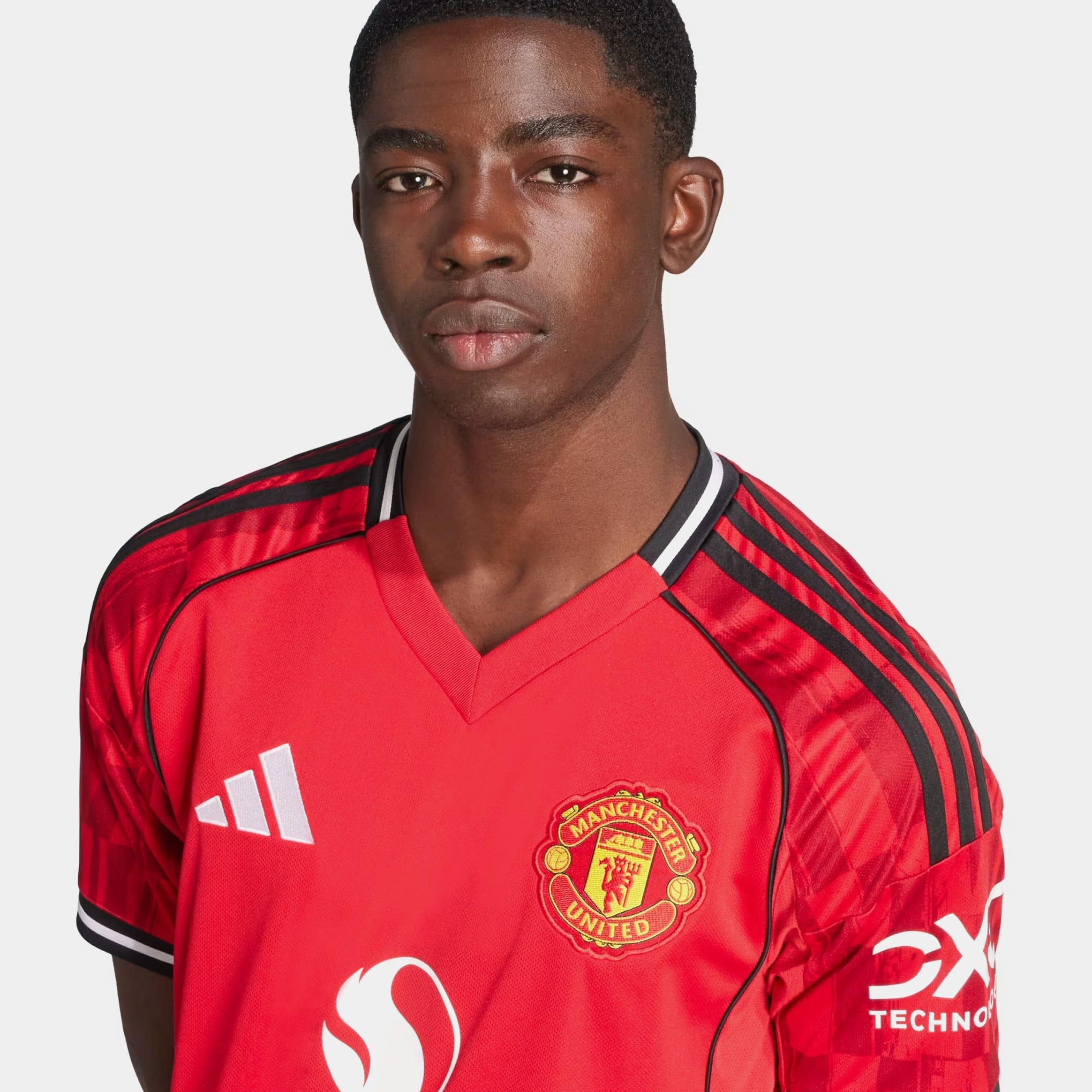 adidas Manchester United 25/26 Home Mens Jersey (Red)
