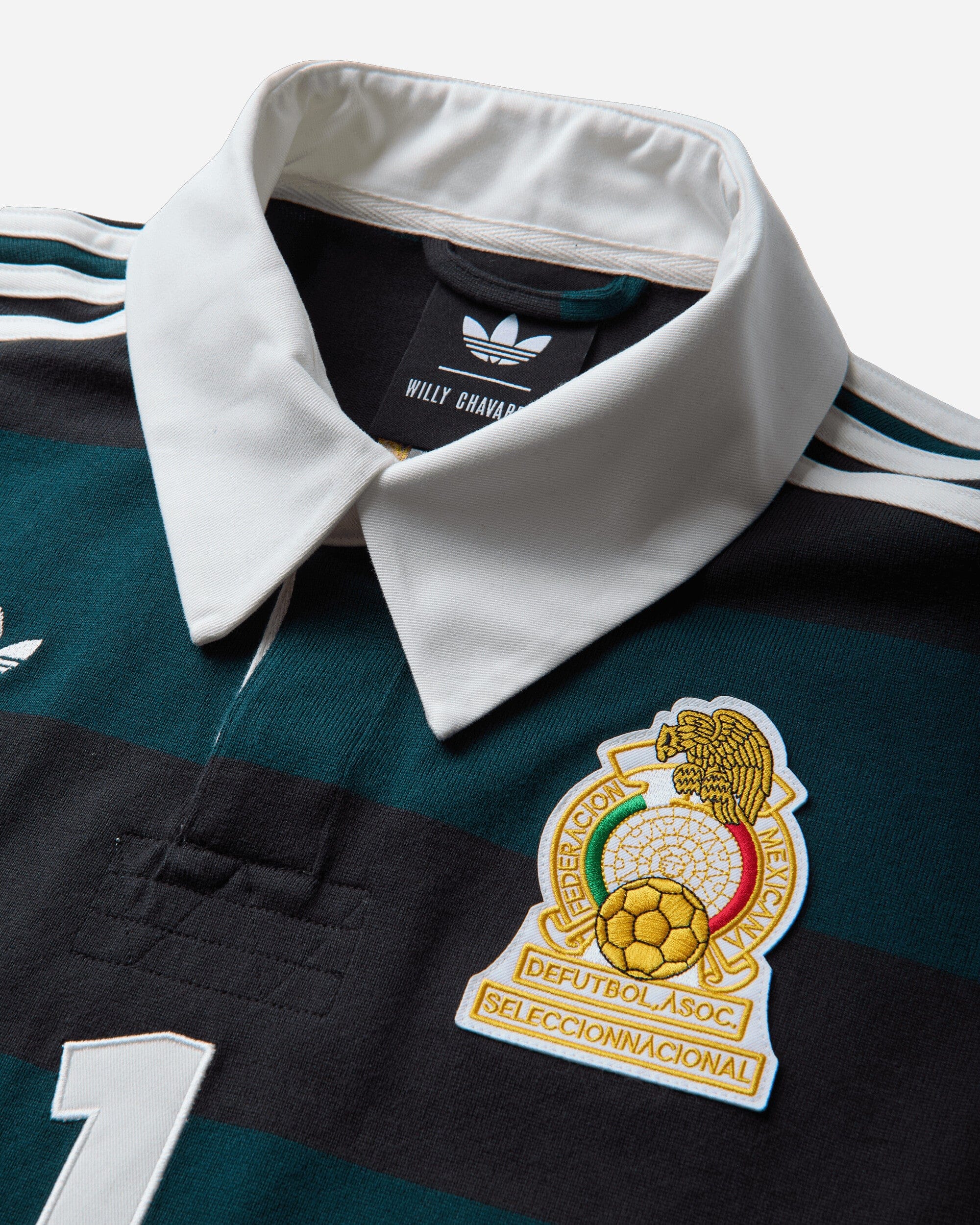 adidas Men's Willy Chavarria Rugby Shirt Black