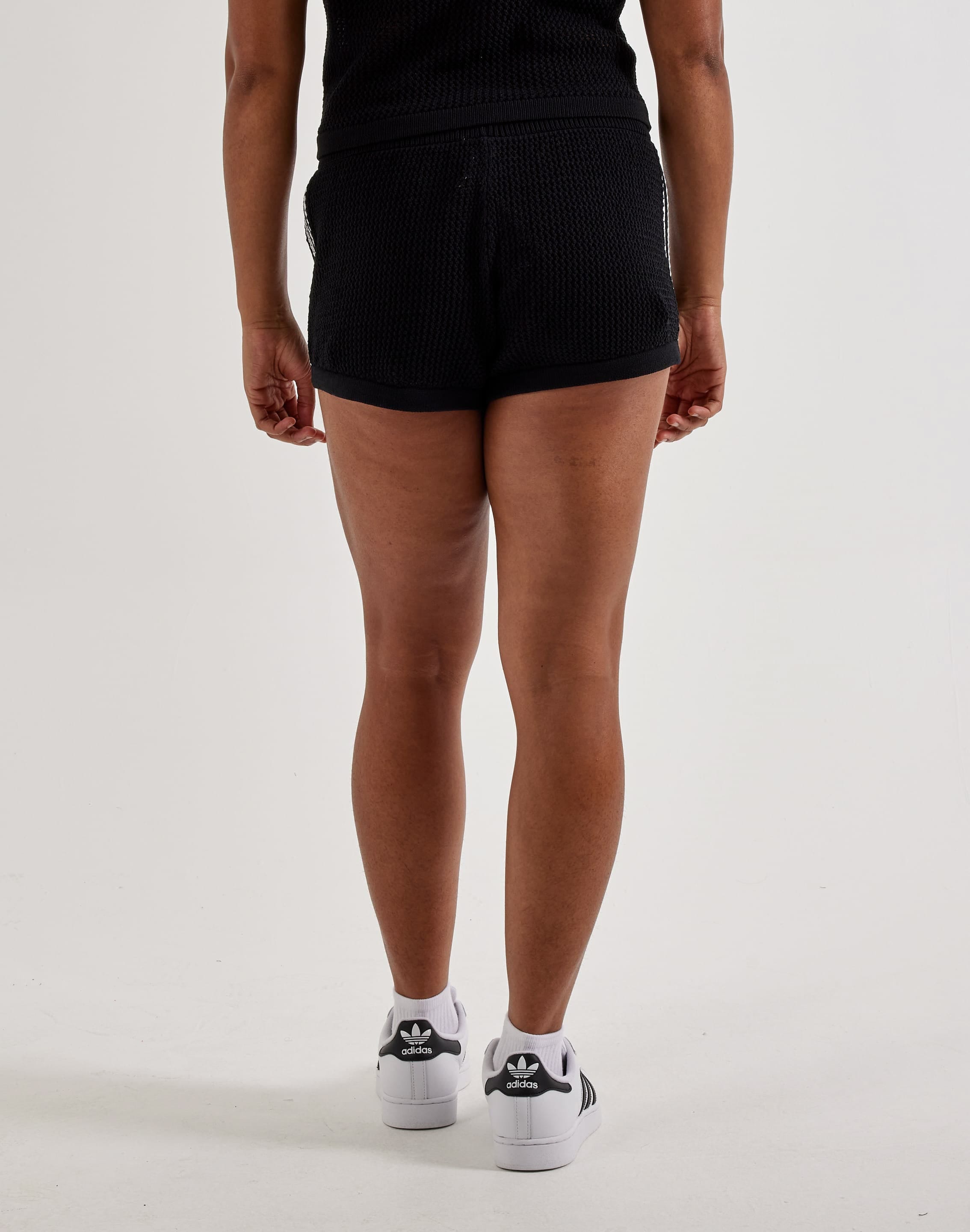 adidas Knitted Crochet Shorts