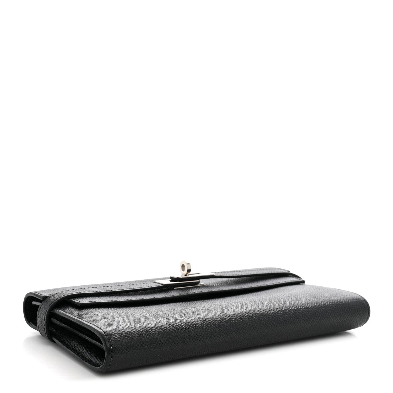 Hermes Epsom Kelly Longue Wallet Black
