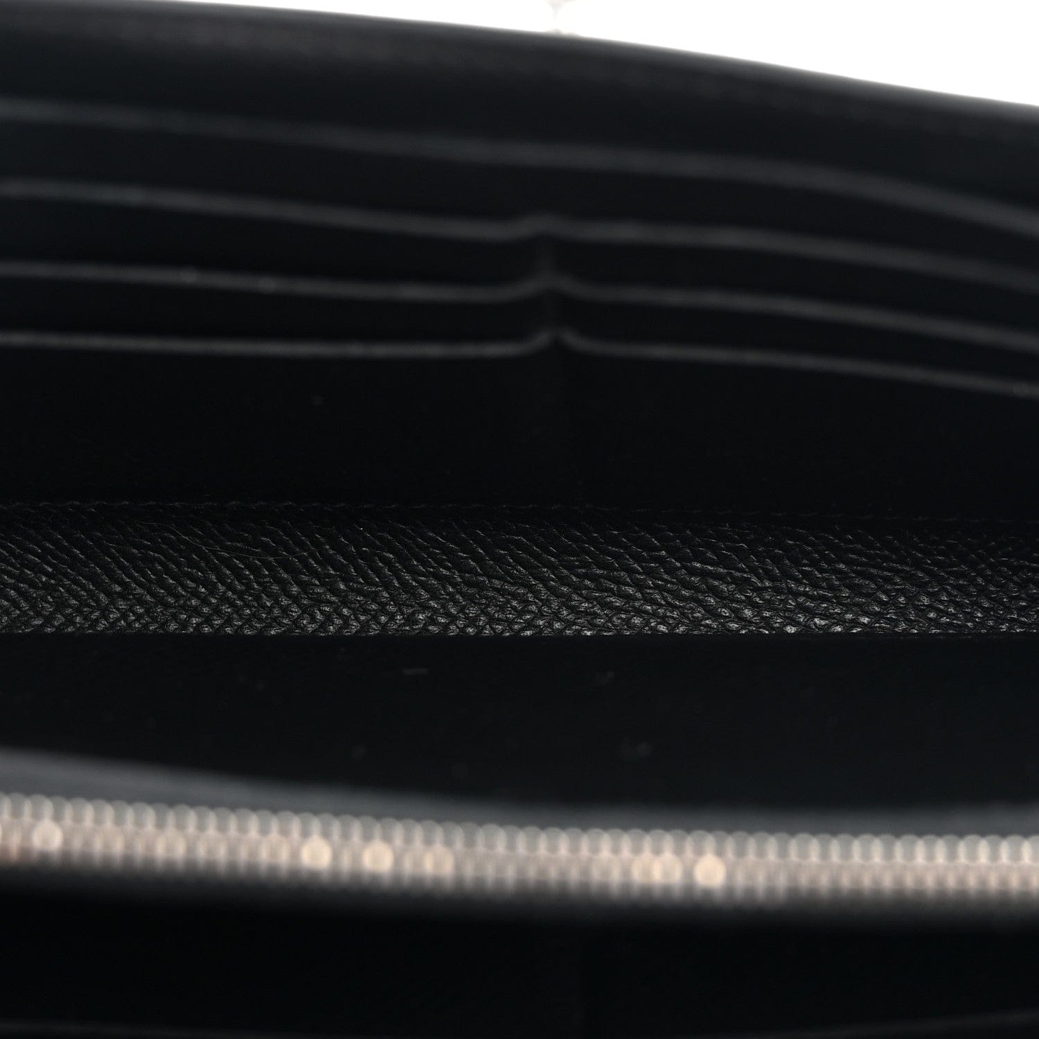 Hermes Epsom Kelly Longue Wallet Black