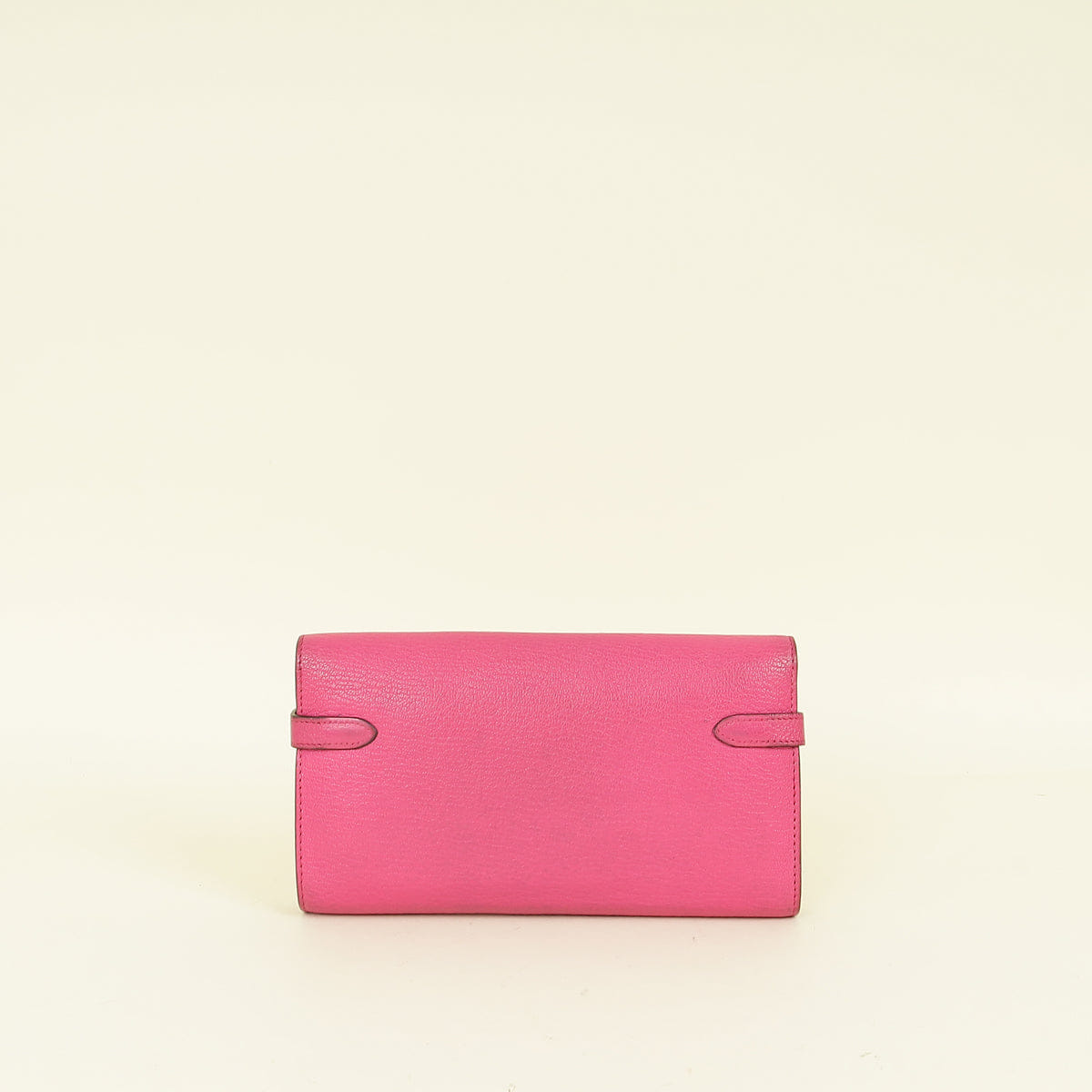 Hermes Rose Mexico Kelly Classic Wallet