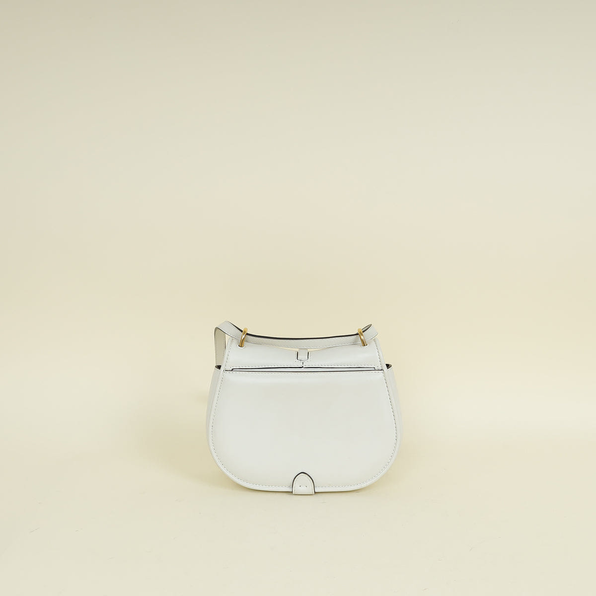 Fendi White C'Mon Small Shoulder Bag