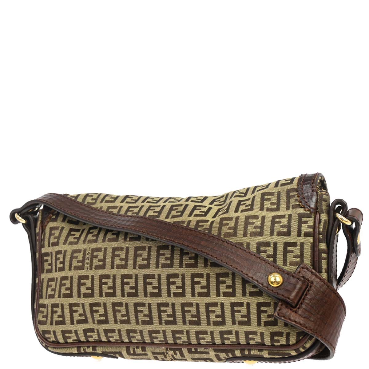 Fendi Beige Zucchino Shoulder Bag