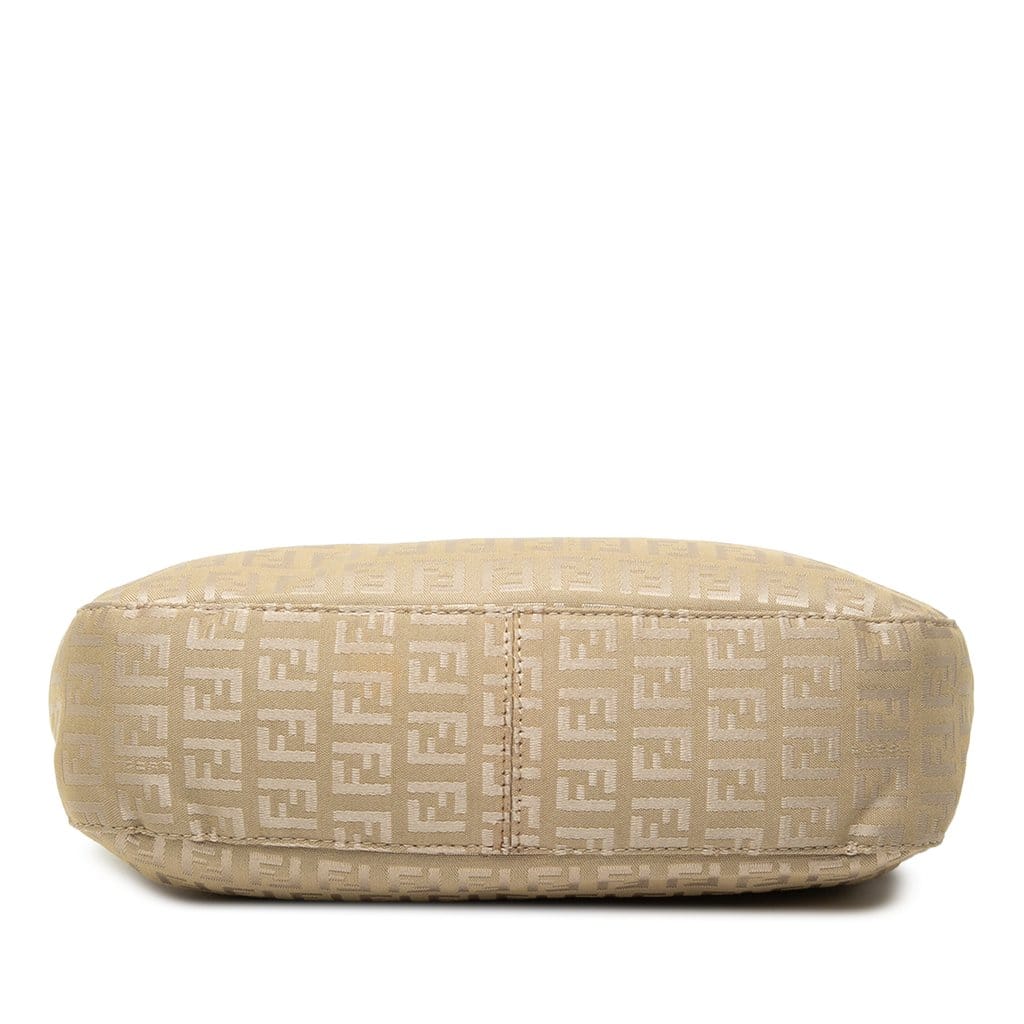Fendi Zucchino Canvas Shoulder Bag