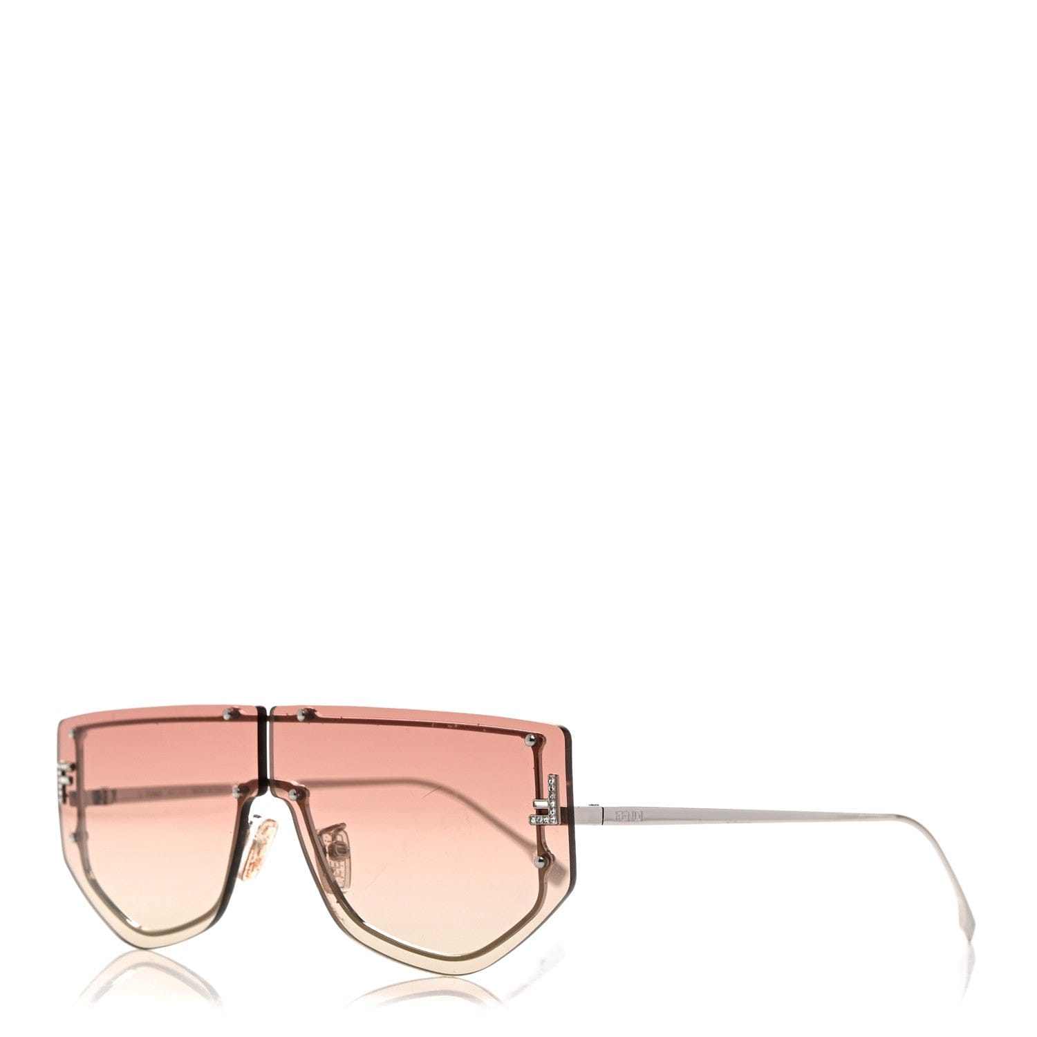 Fendi Metal Fendi First Sunglasses FE 40096/U Pink