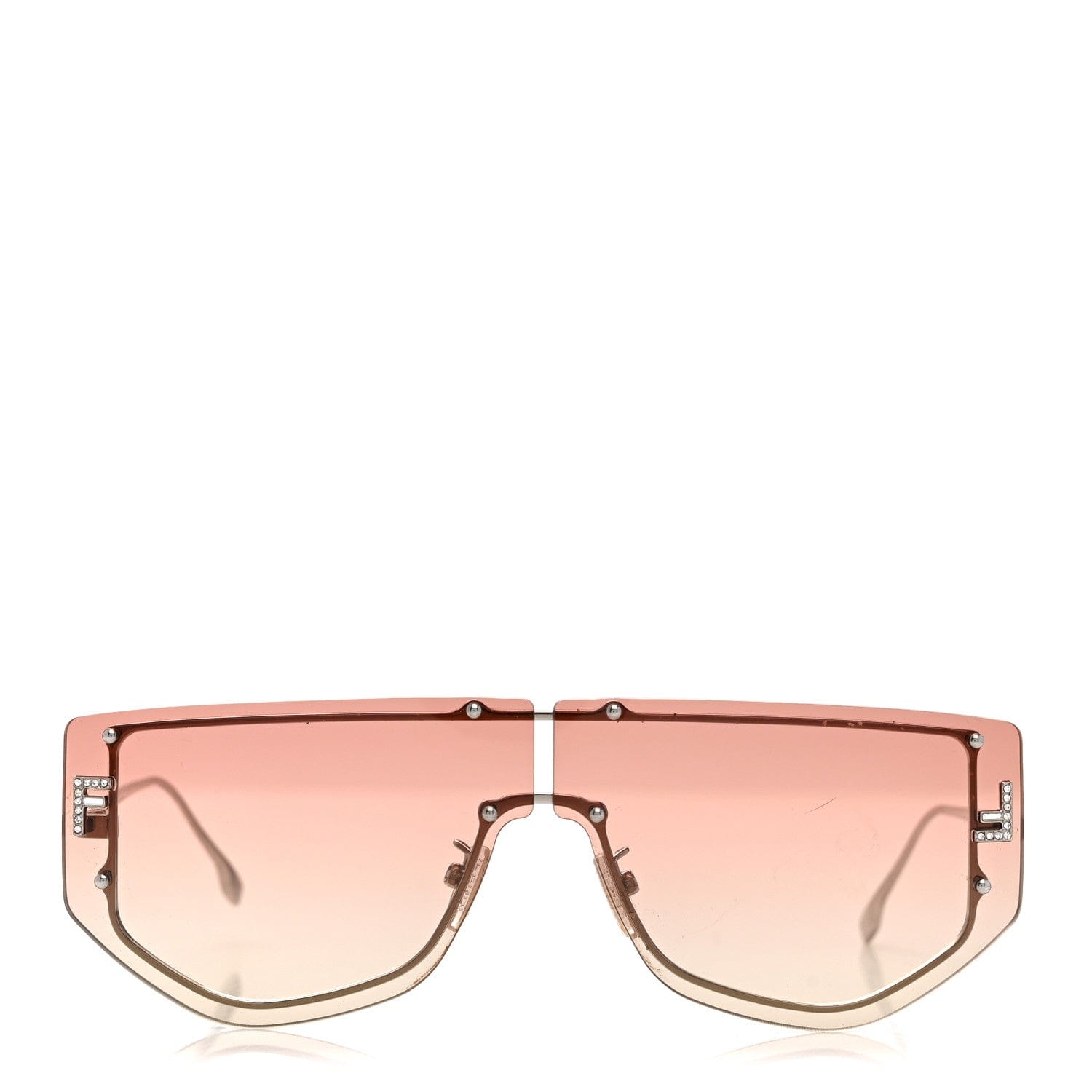 Fendi Metal Fendi First Sunglasses FE 40096/U Pink