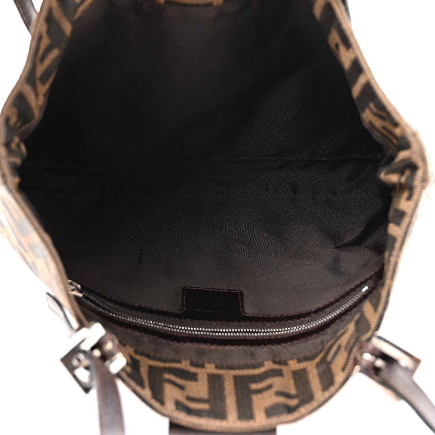 Fendi Zucca Shoulder Bag Tobacco