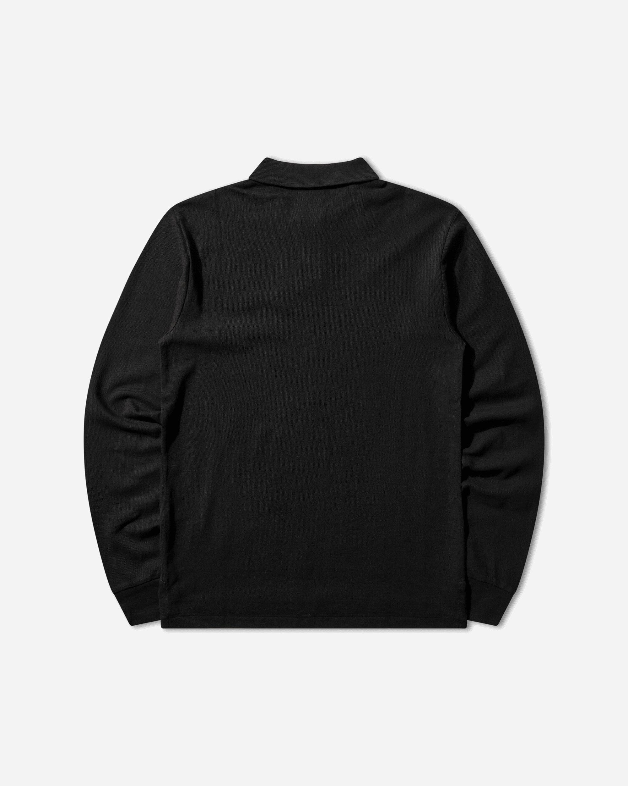 Polo Ralph Lauren Men's Slim Fit Mesh Longsleeve Polo Black