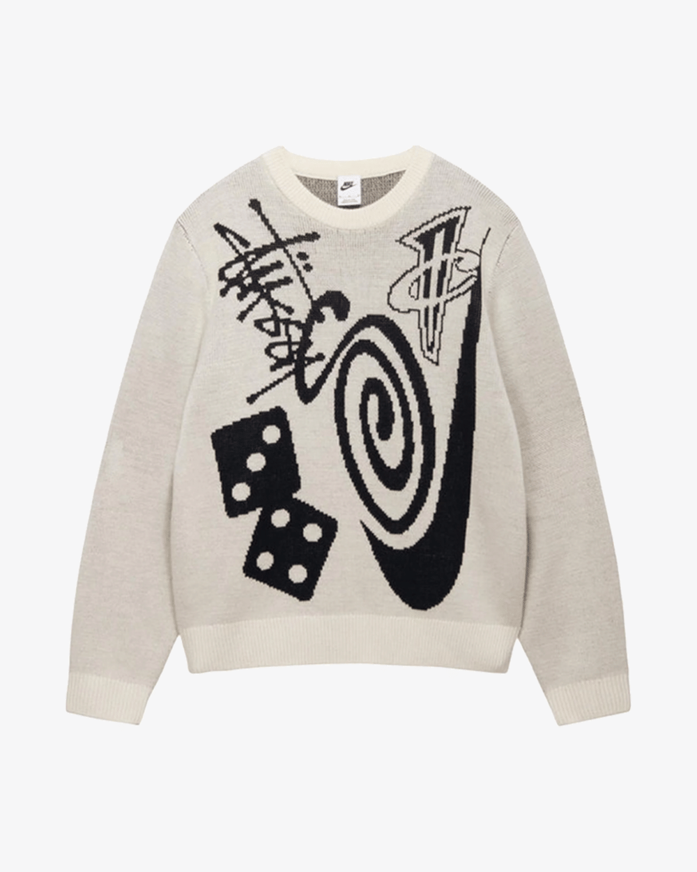 NIKE x STUSSY NATURAL KNIT SWEATER