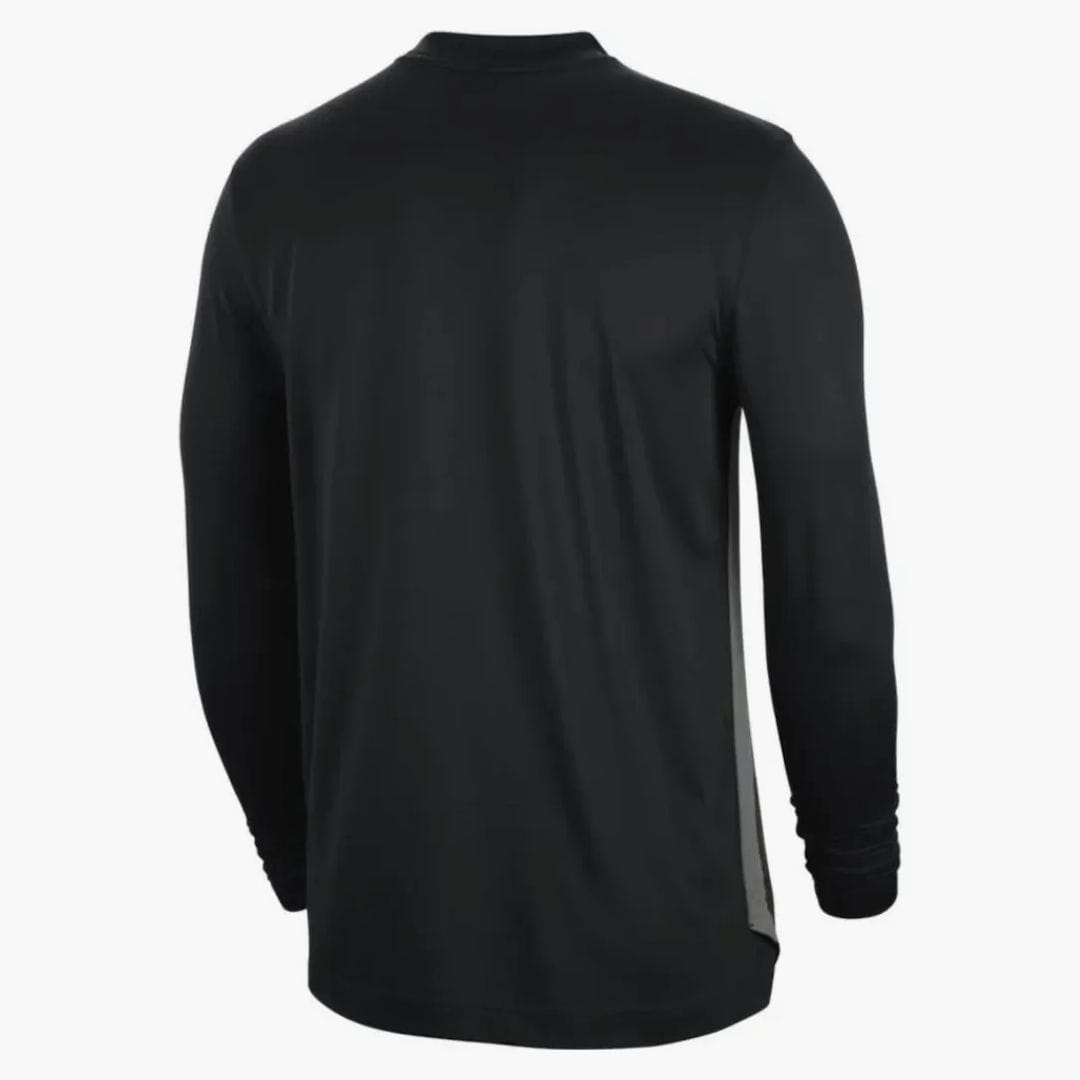Nike Nba Brooklyn Nets Dri - fit Loose Fit Long Sleeve T - shirt Black