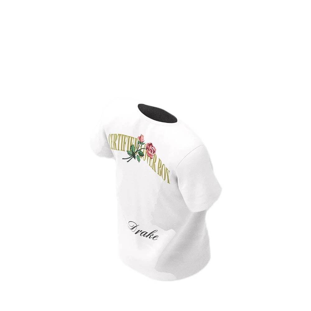 NIKE x DRAKE NOCTA CERTIFIED LOVER BOY ROSE T-Shirt WHITE -