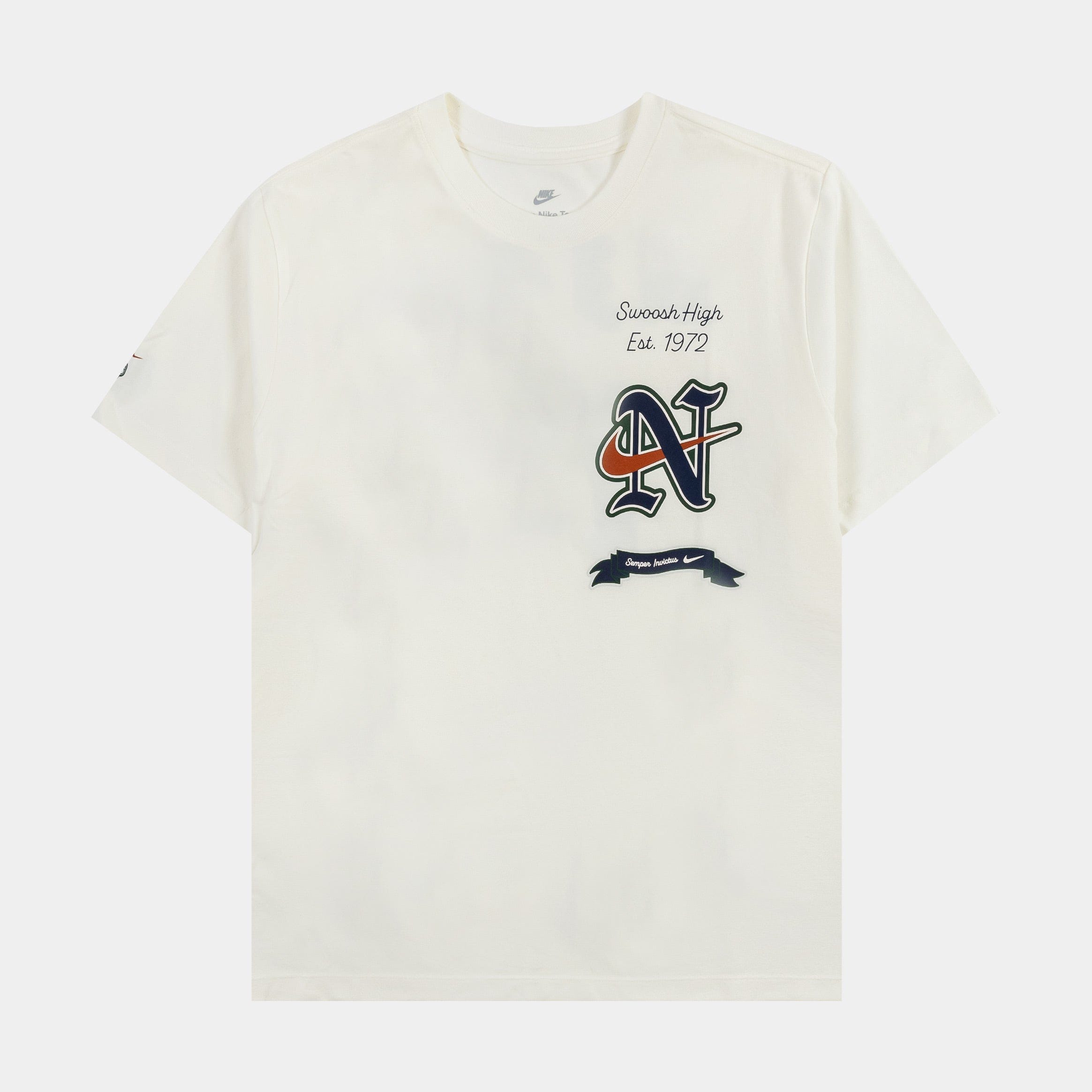 Nike NSW Swoosh Mens Short Sleeve Shirt (White)