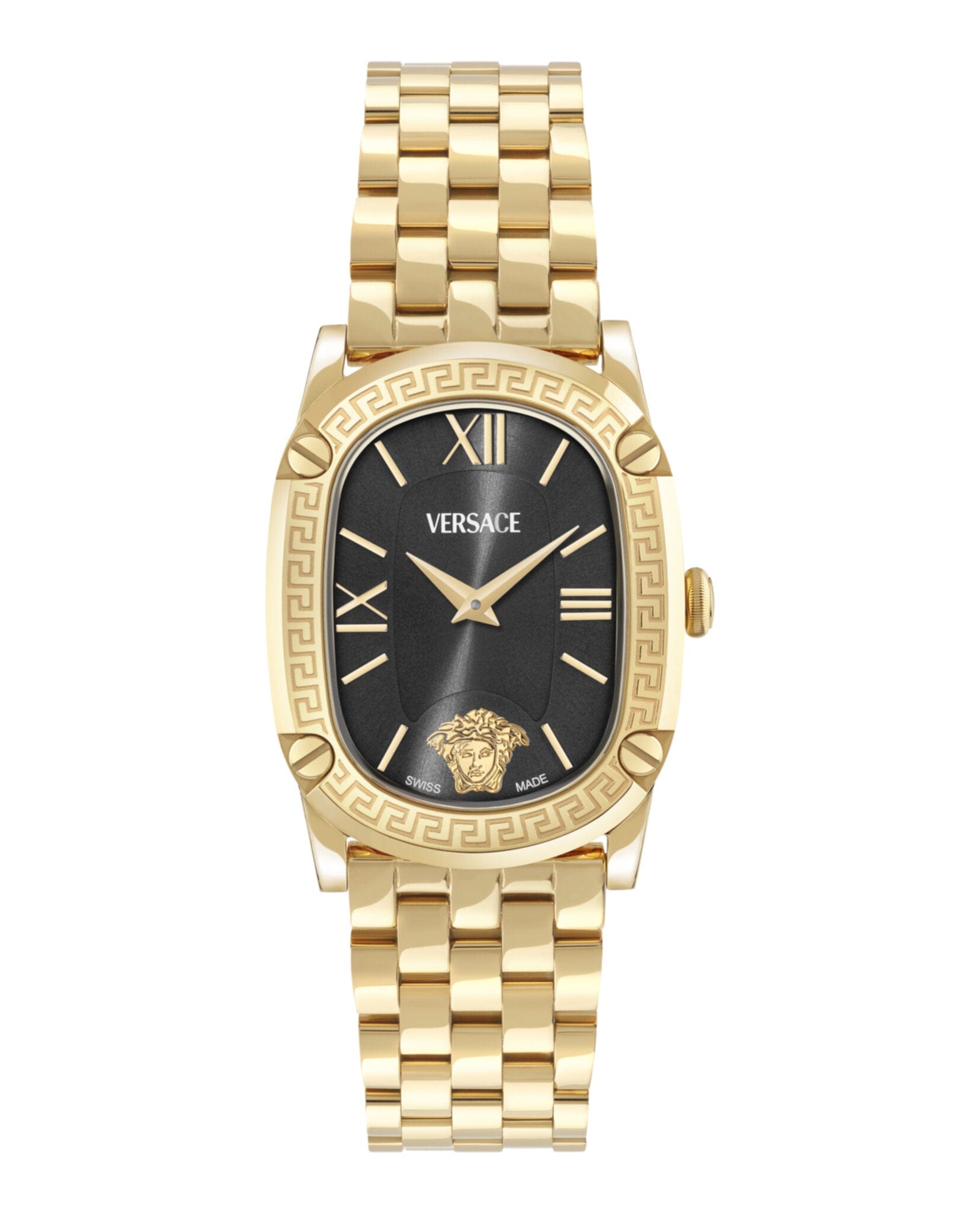 Versace Womens Gold 29 mm Bracelet Fashion Watch