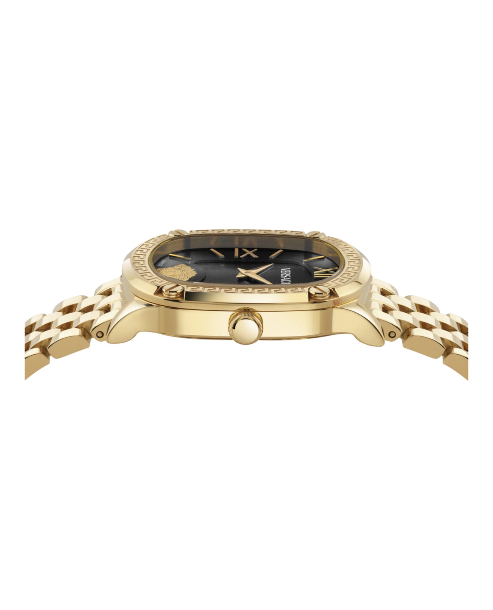 Versace Womens Gold 29 mm Bracelet Fashion Watch
