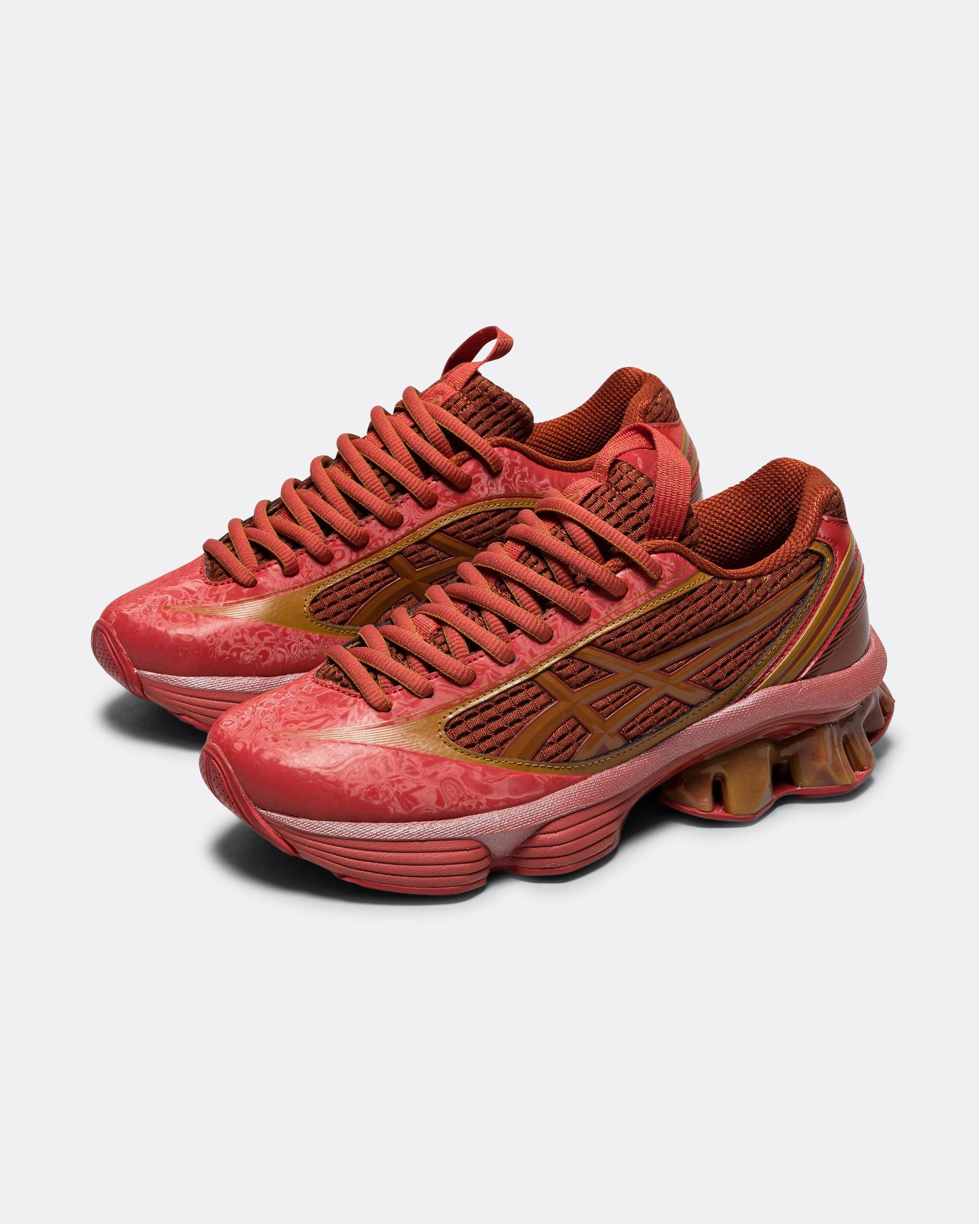 ASICS US6 - S GEL - Kinetic Fluent - Cayenne/Copperhead