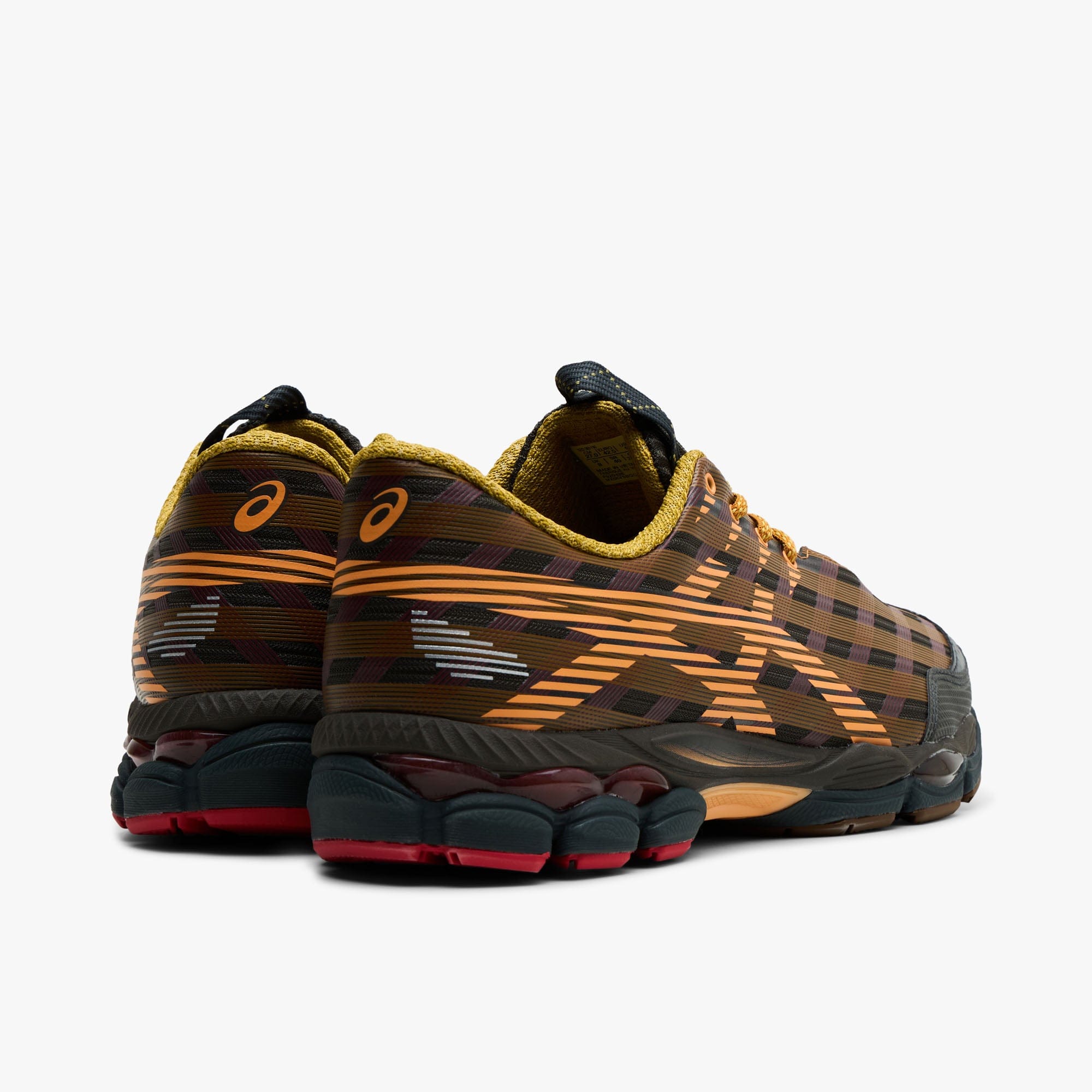 Asics US8 - S GEL - SJ33 Black Coffee / Orange Lily