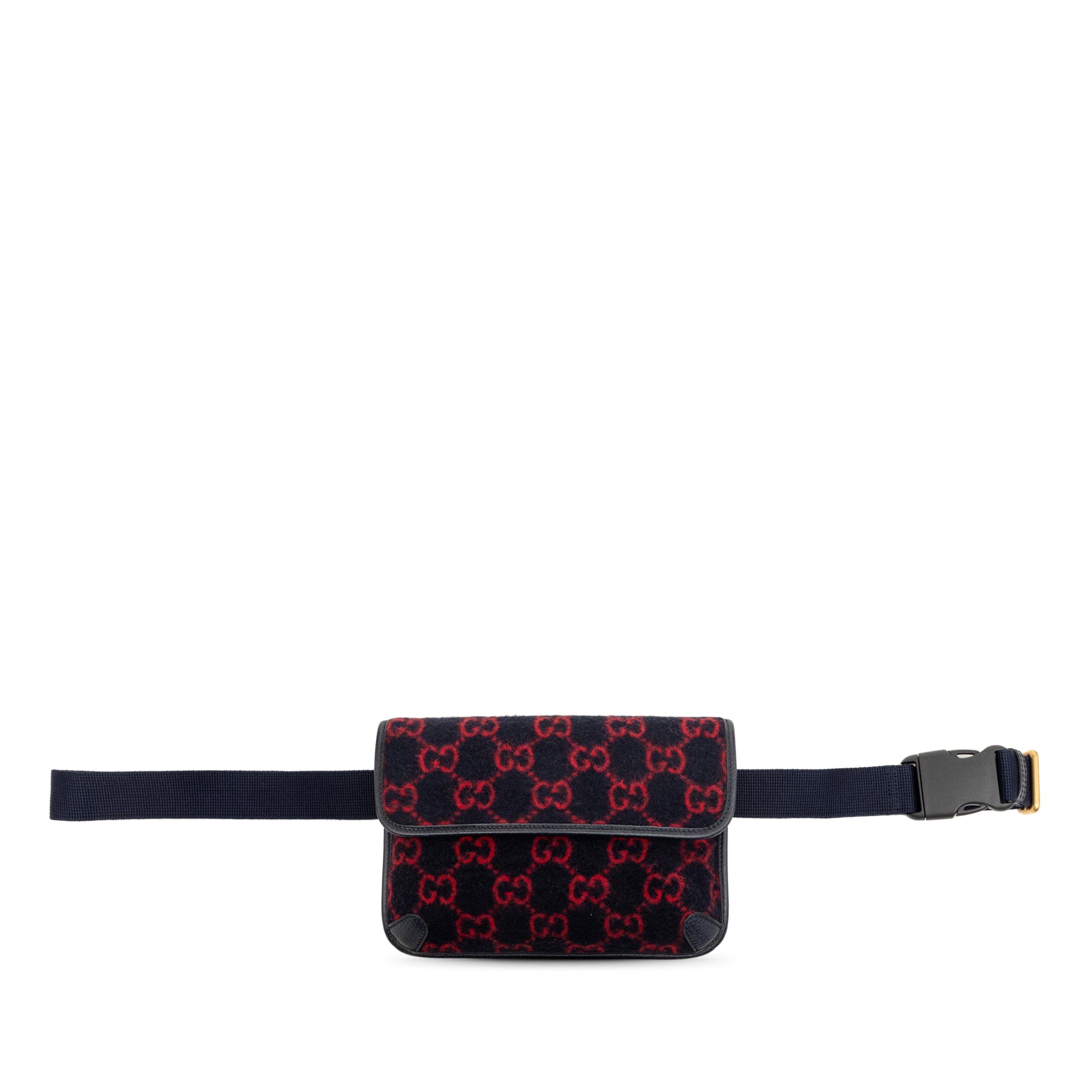 Gucci GG Wool Slim Belt Bag