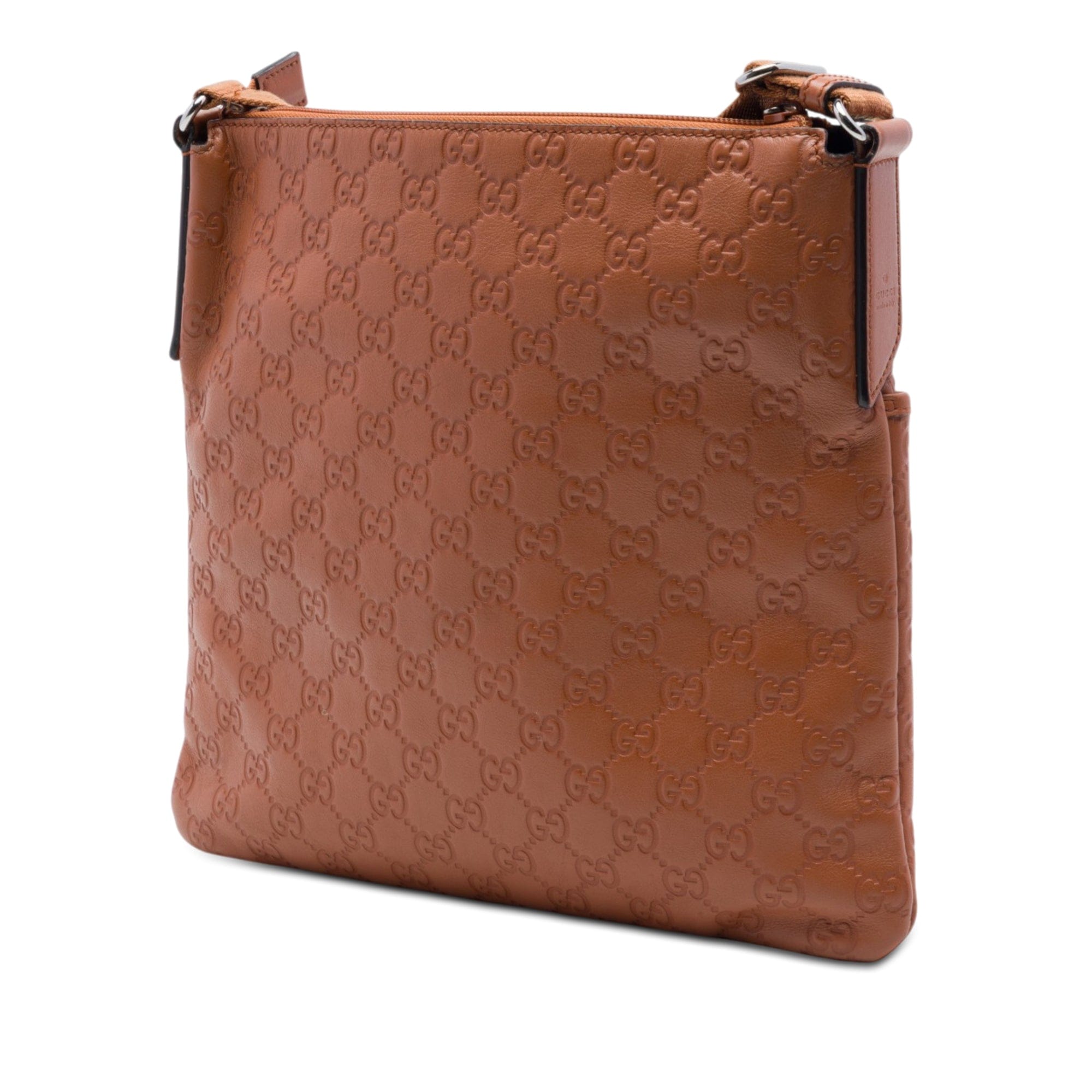 Guccissima Flat Messenger Bag