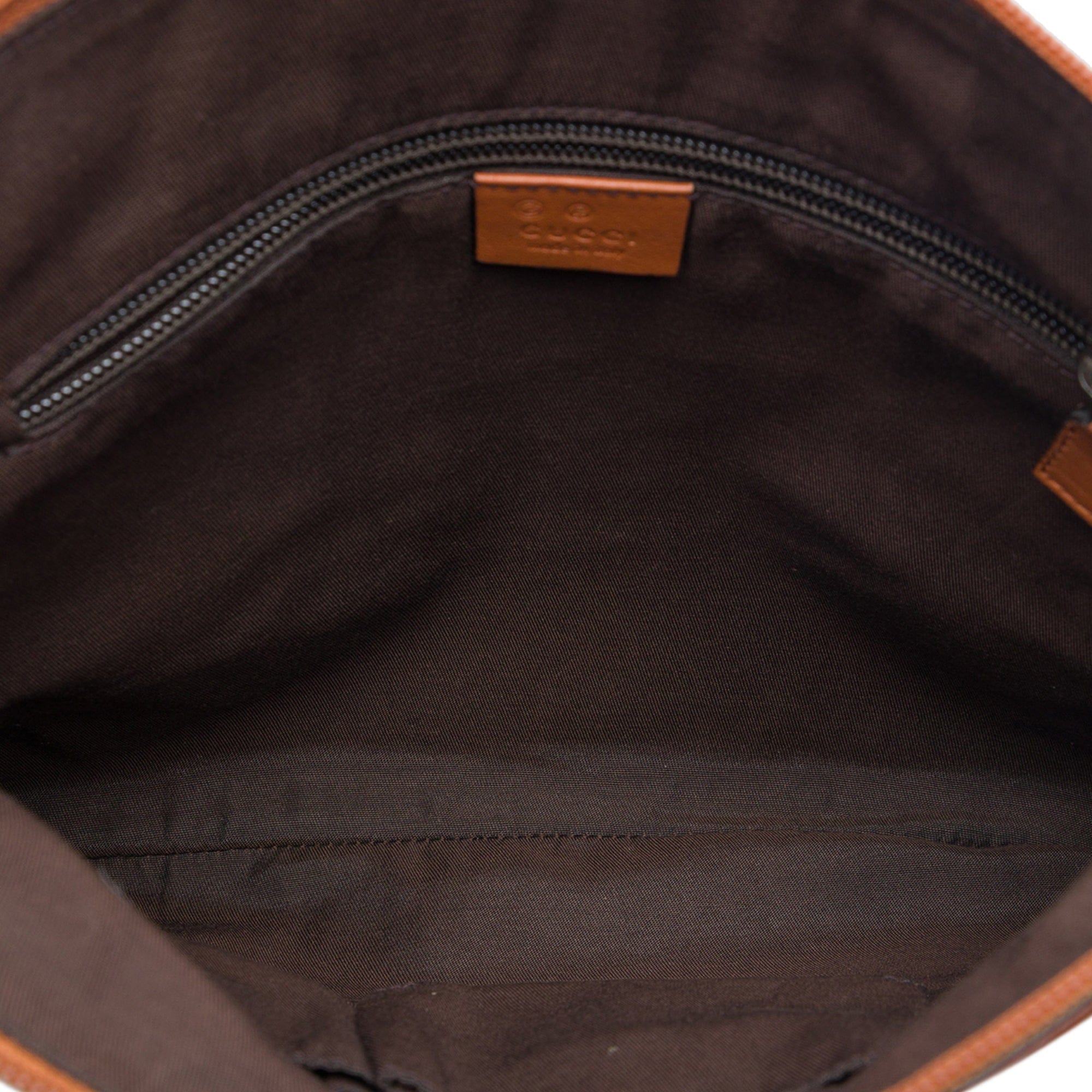 Guccissima Flat Messenger Bag