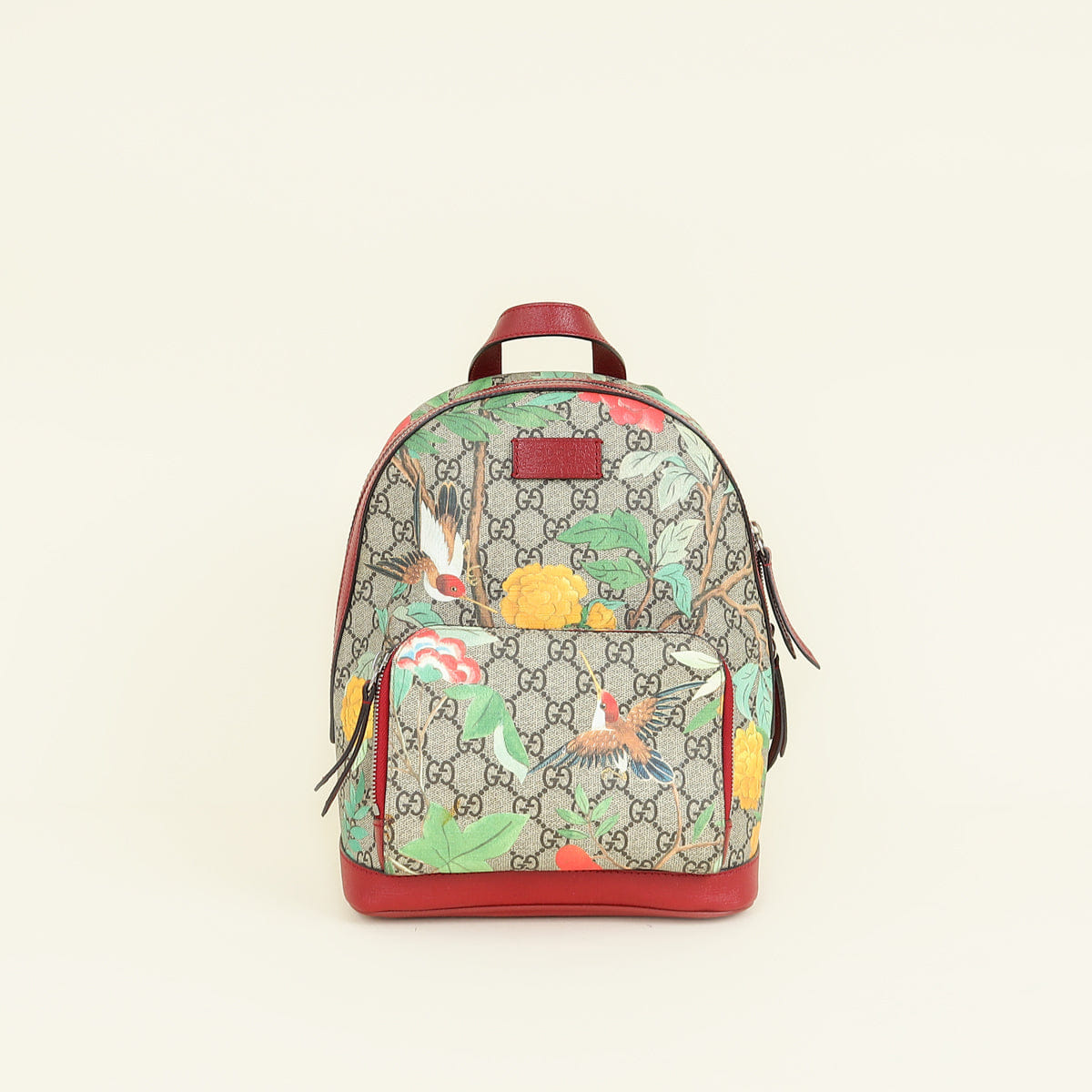 Gucci Multicolor Tian GG Supreme Small Backpack Bag