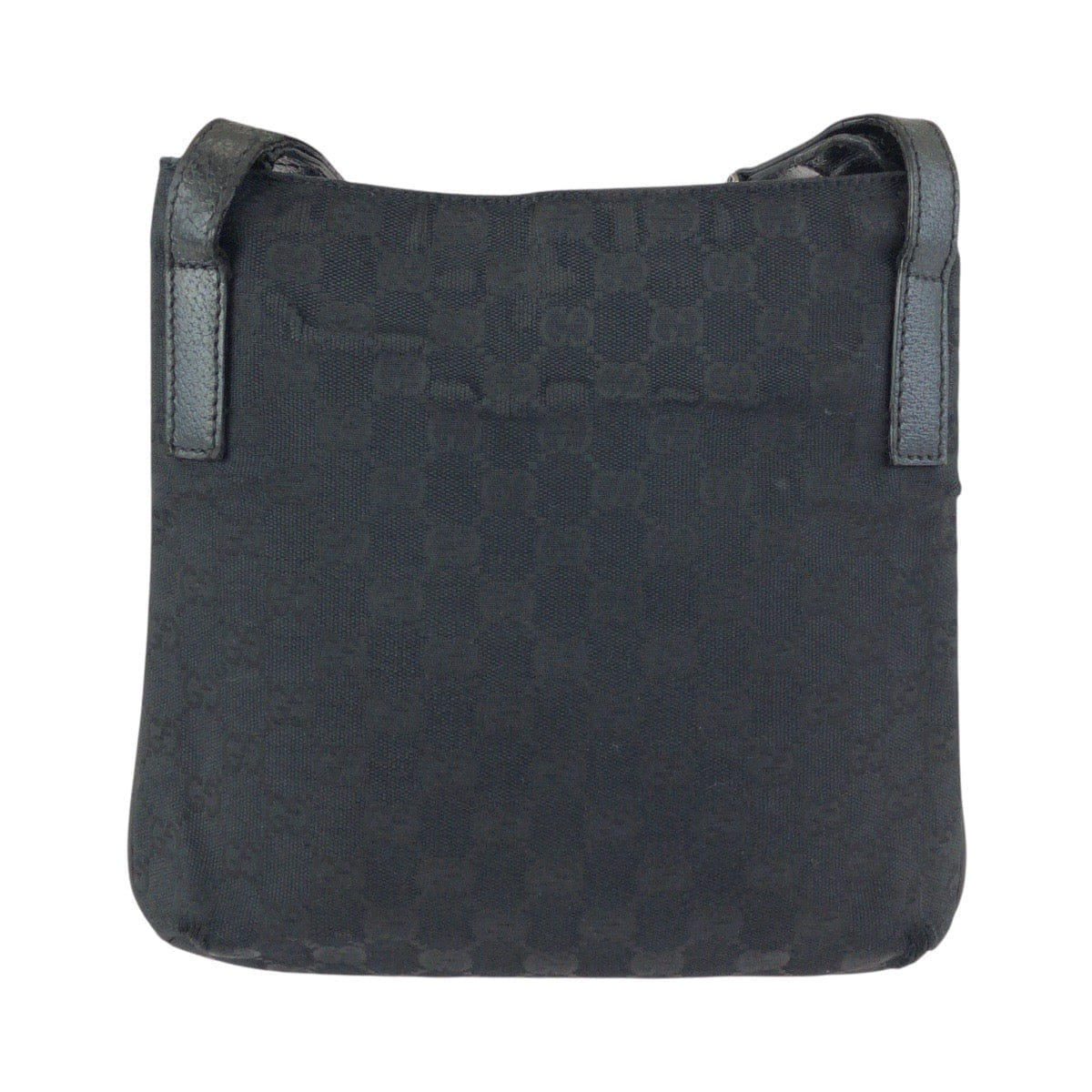 Gucci GG Canvas Leather Messenger Bag