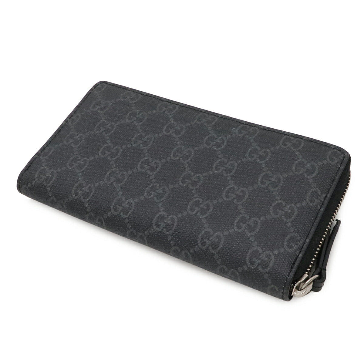 Gucci GG Supreme Zip Around Wallet Wolf