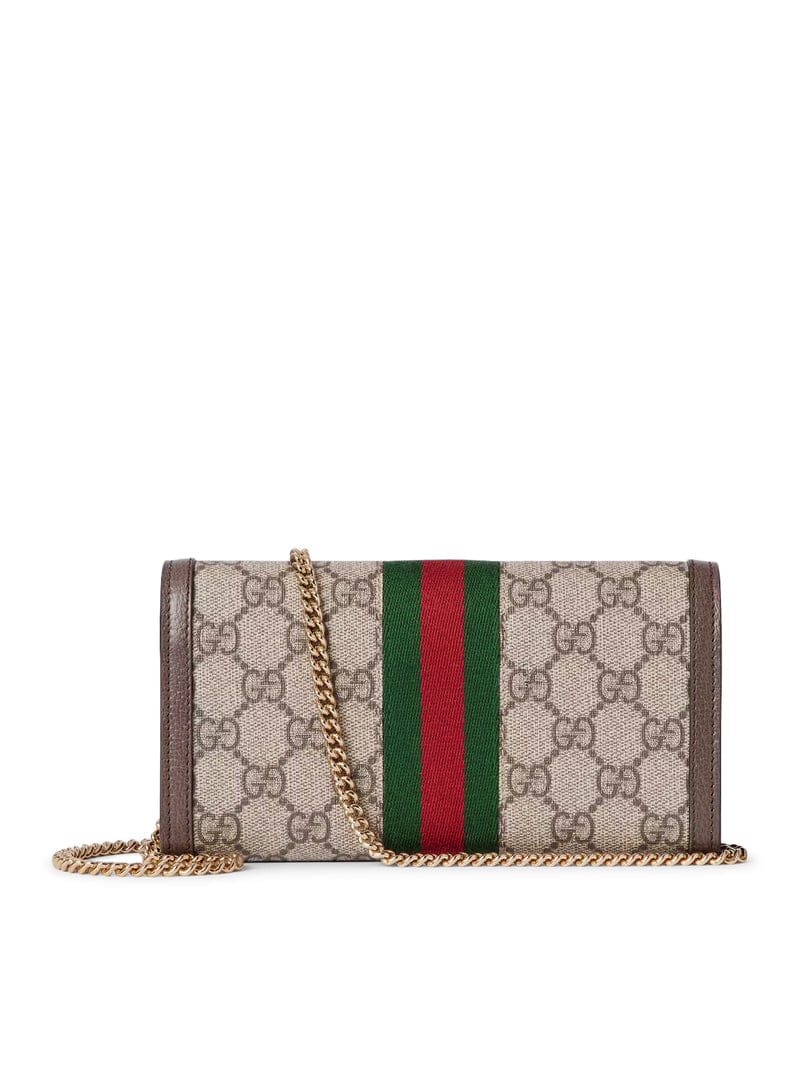 Gucci Women Ophidia Wallet With Chain