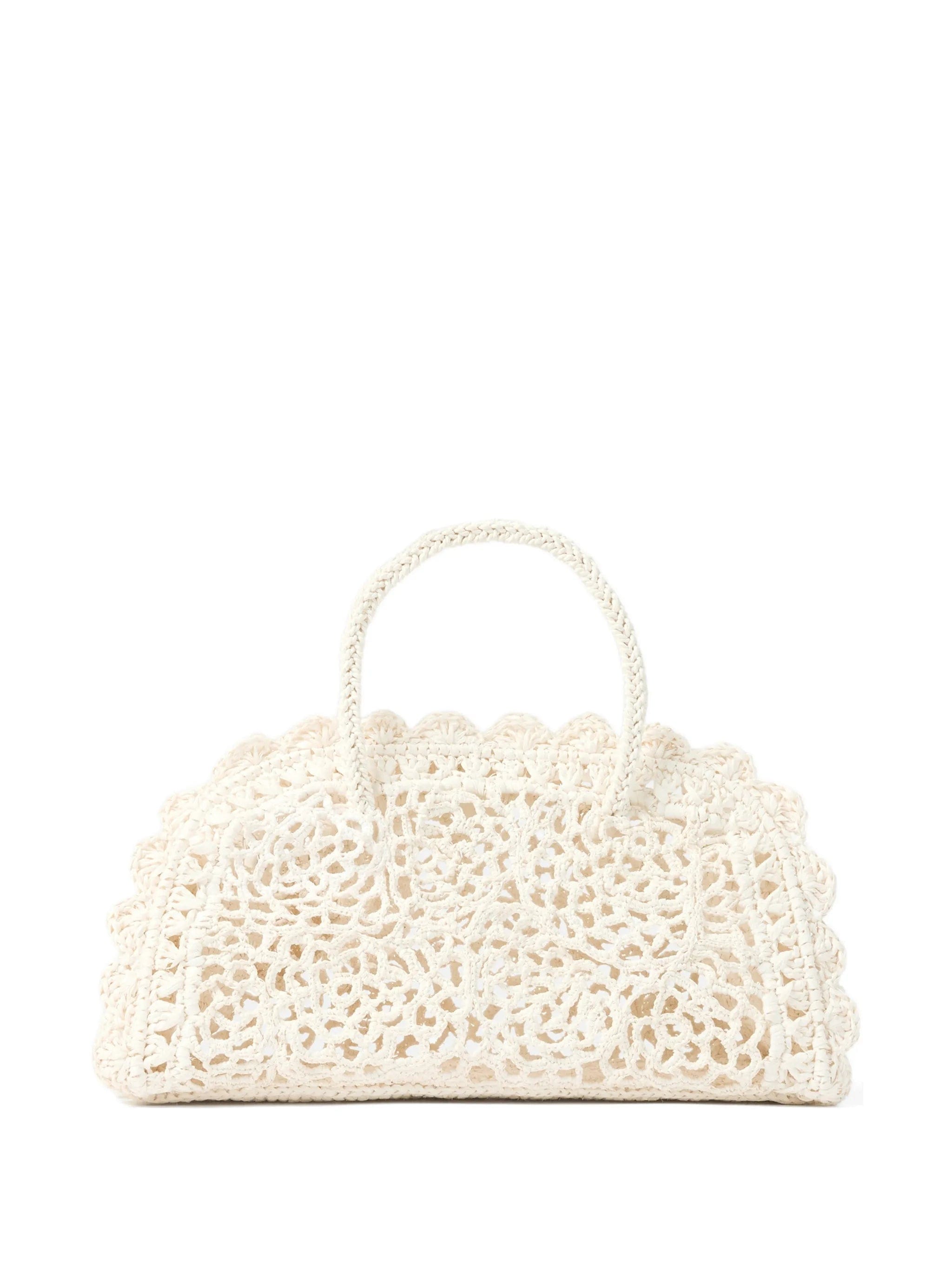 Jacquemus Turismo crochet tote bag