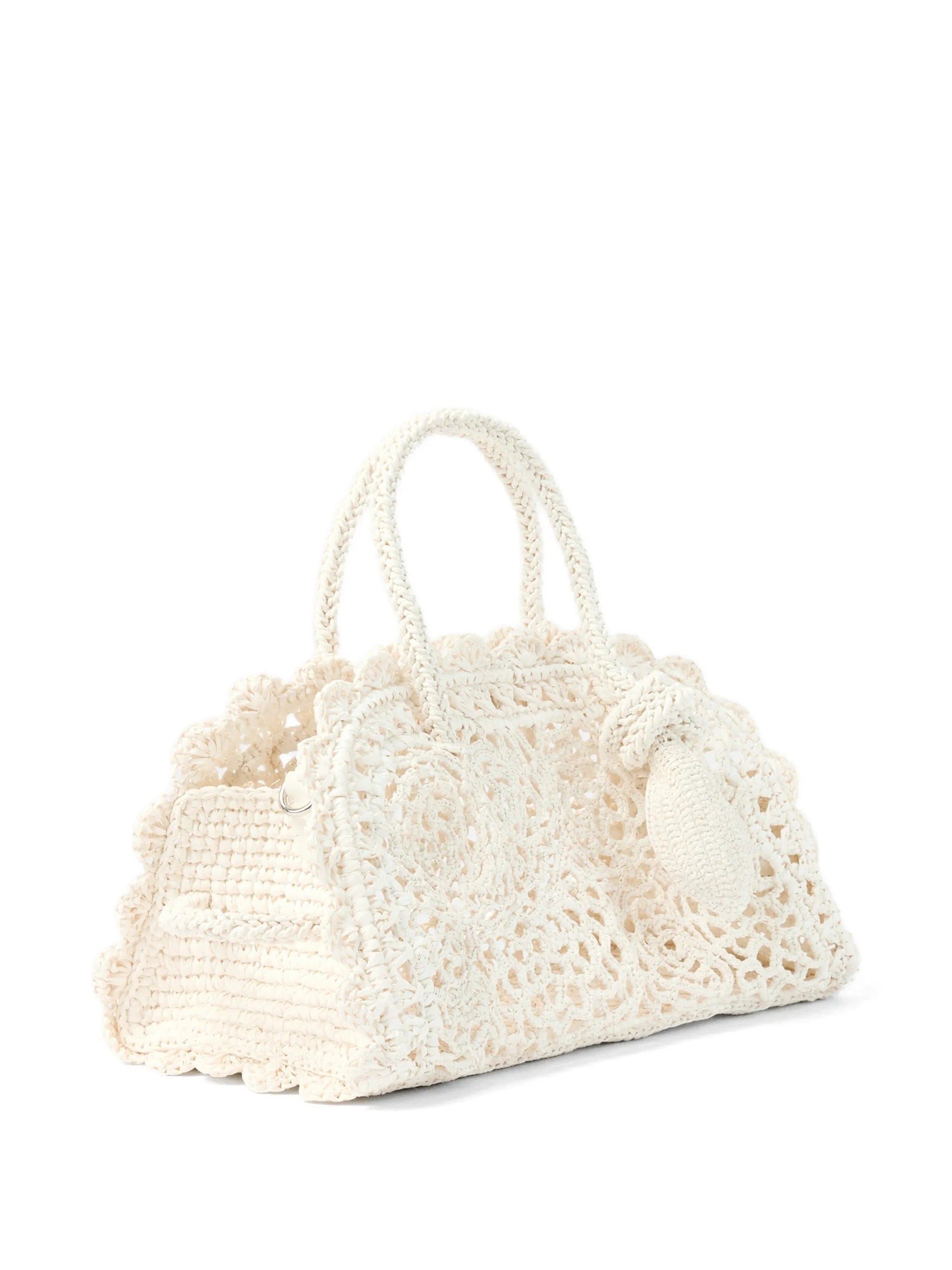 Jacquemus Turismo crochet tote bag